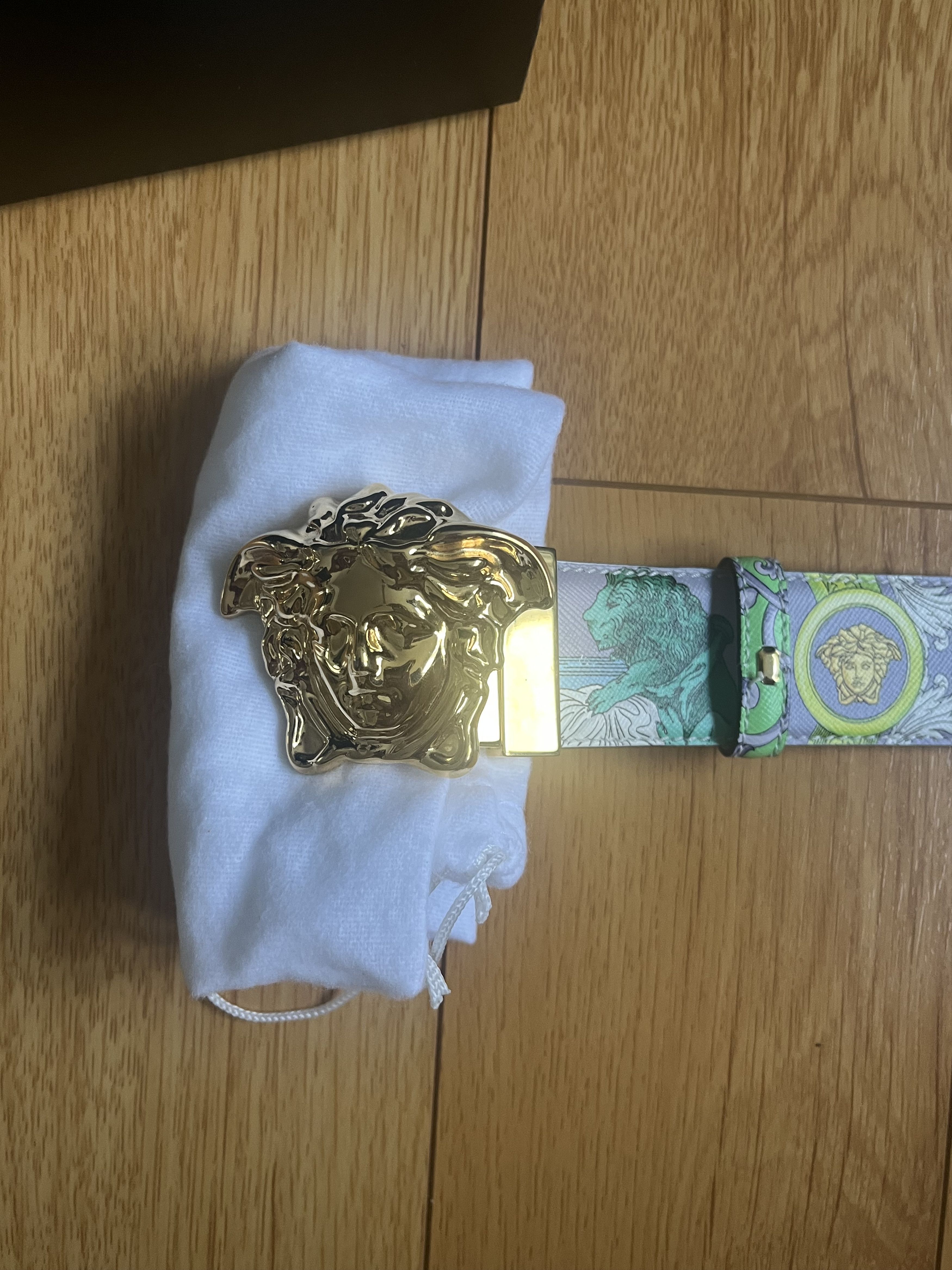 Versace Versace Reversible Belt Size 30 - 4 Thumbnail