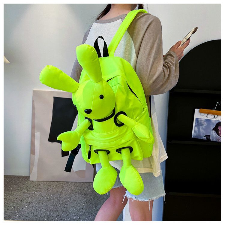Japanese Brand Cute rabbit figure backpack Size ONE SIZE - 3 Thumbnail