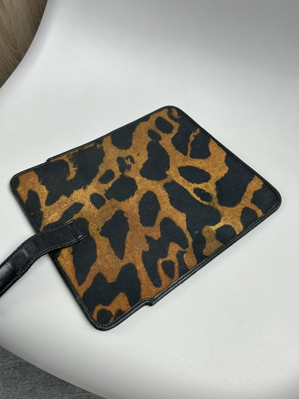 Alexander McQueen Alexander McQueen Skull Leather iPad Cover Tablet Case Bag Size ONE SIZE - 11 Thumbnail