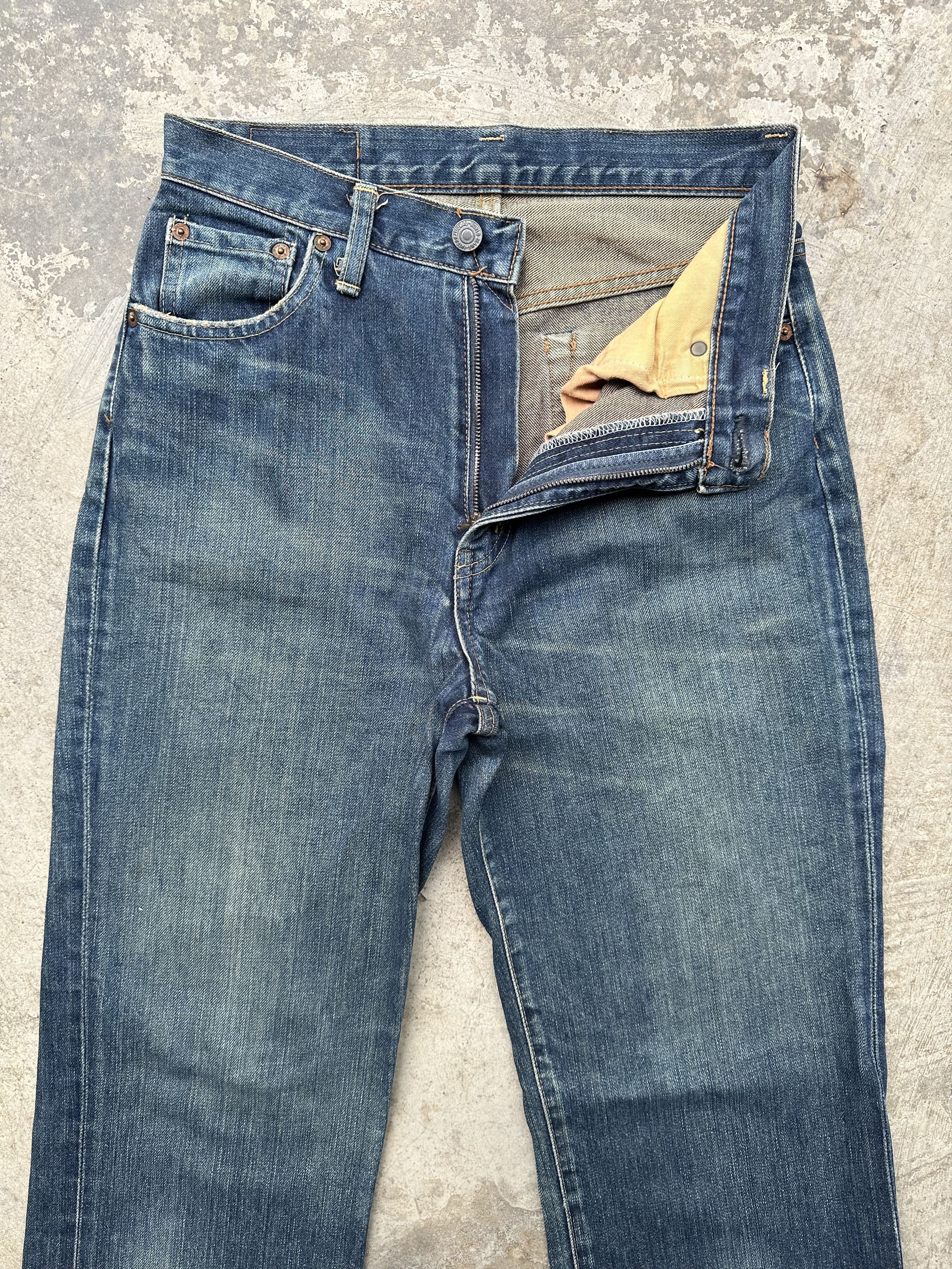 Japanese Brand Japanese Brand Wow Distressed Denim Flare Jeans Size US 28 / EU 44 - 4 Thumbnail