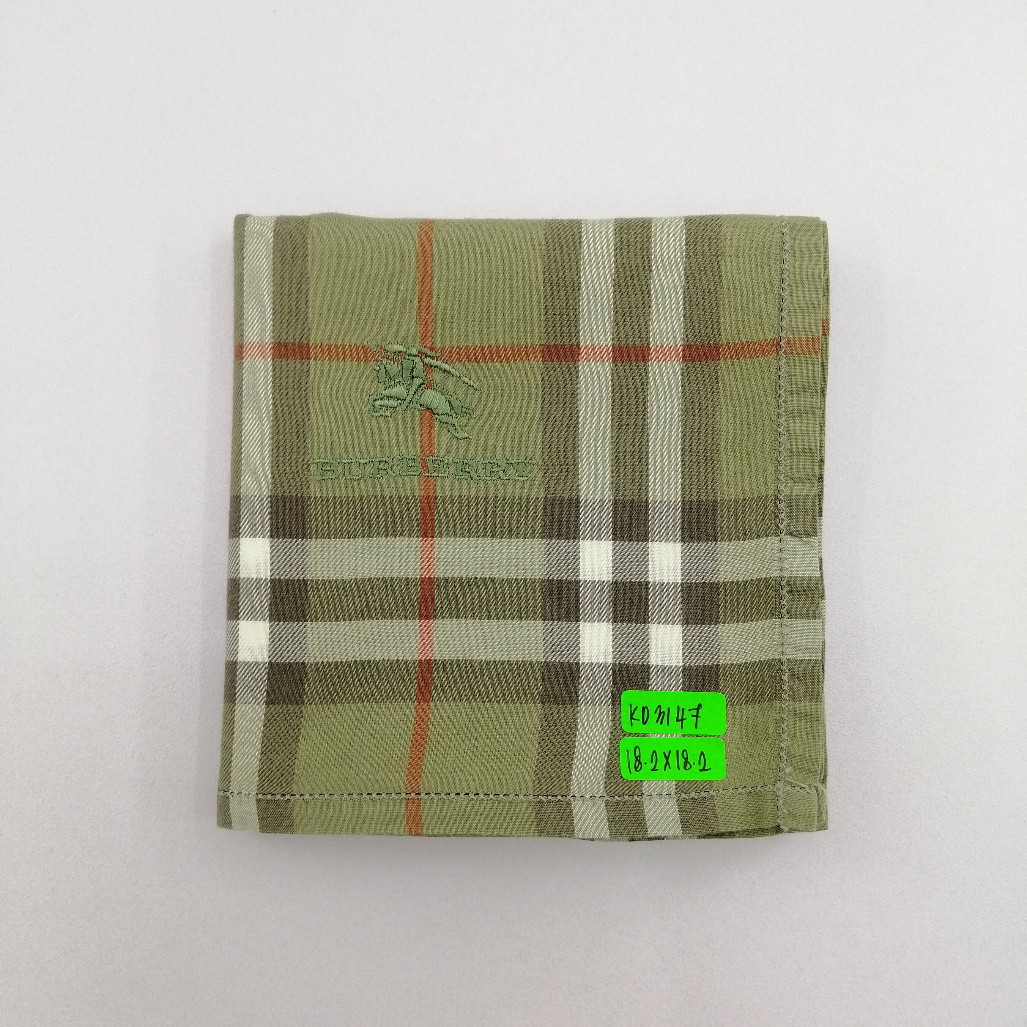 Burberry × Vintage Burberry Handkerchief/Neckerchief/Bandana-KD3147 Size ONE SIZE - 5 Thumbnail