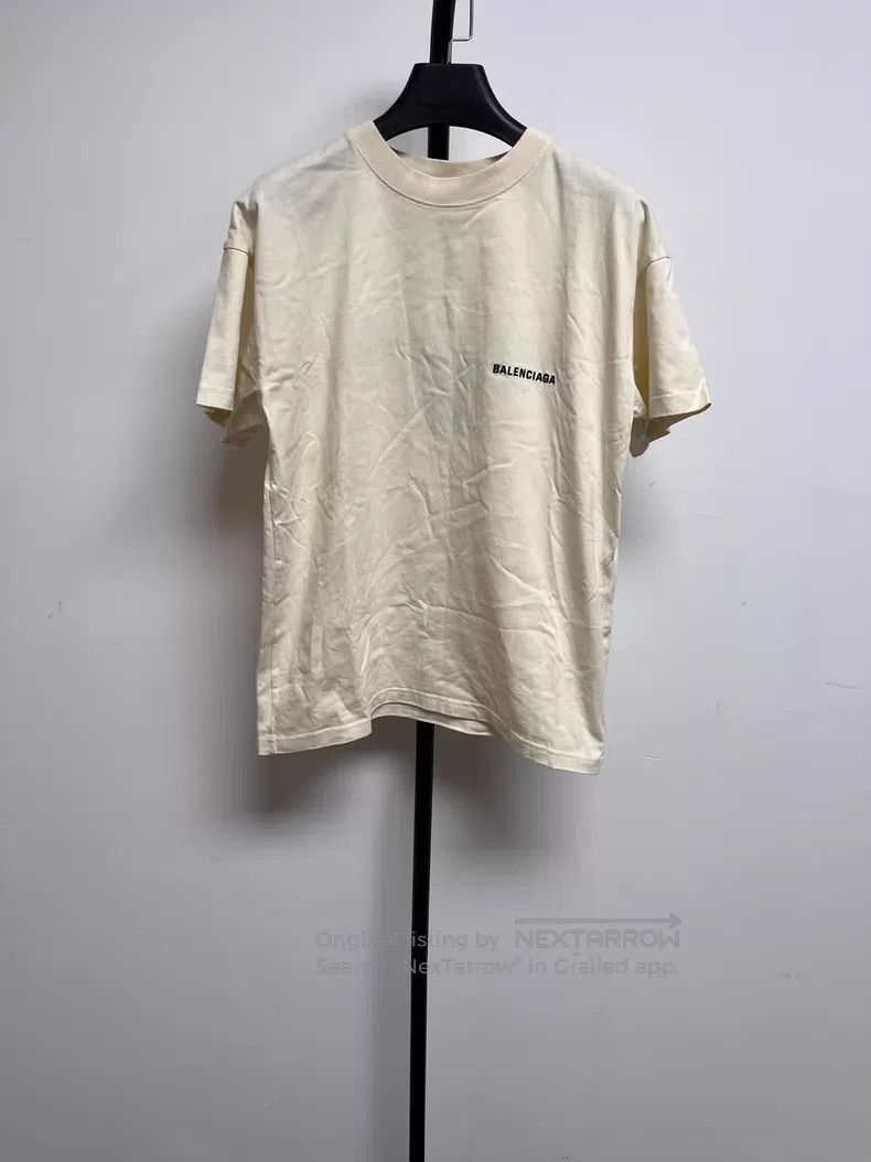 Balenciaga Balenciaga Alphabet Logo Printed Round Neck Short Sleeve T Size XXS / US 00 / IT 34 - 1 Thumbnail