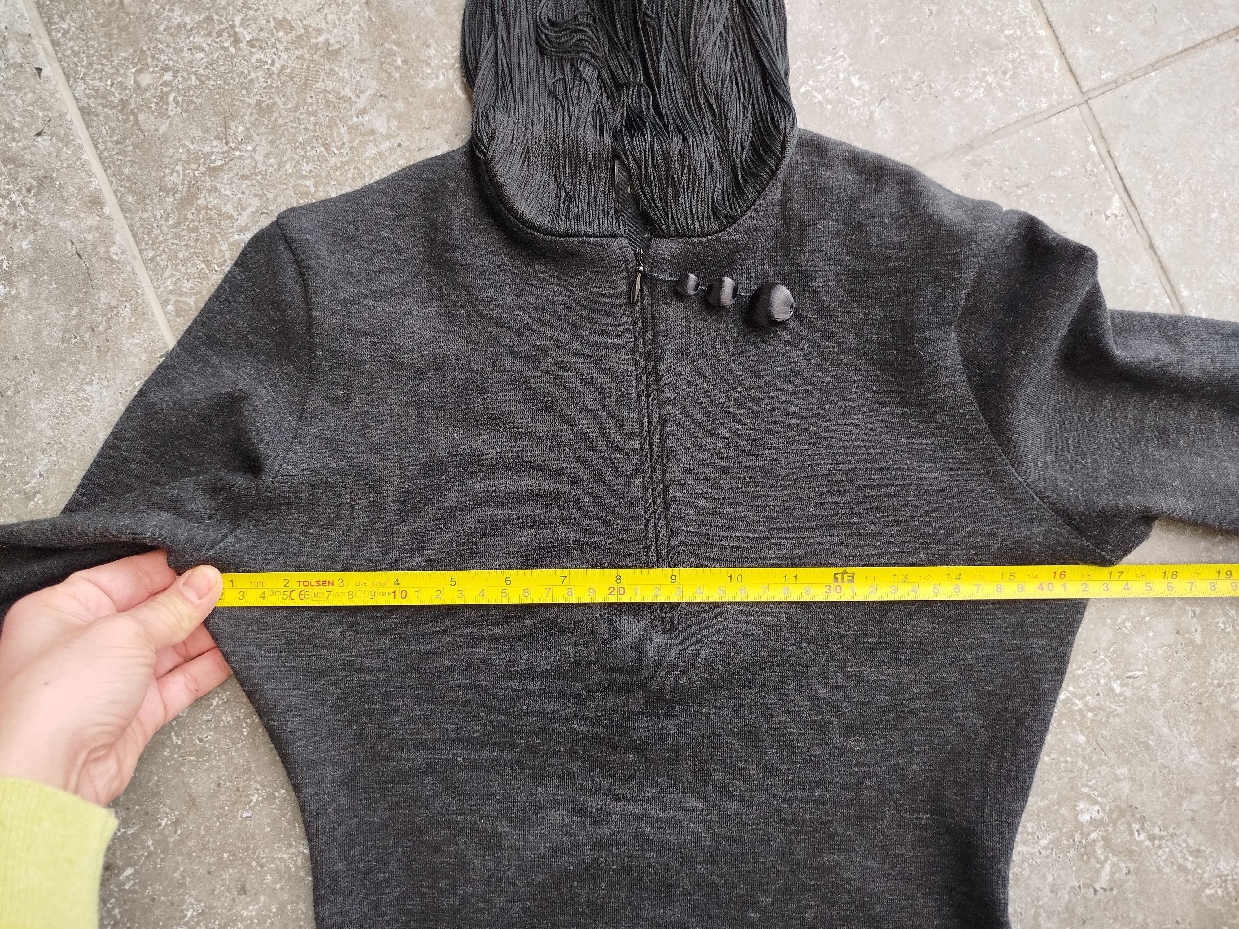 Jean Paul Gaultier Jean Paul Gaultier Dress Bodycon Hooded Italy Vintage 90s Size S / US 4 / IT 40 - 19 Thumbnail