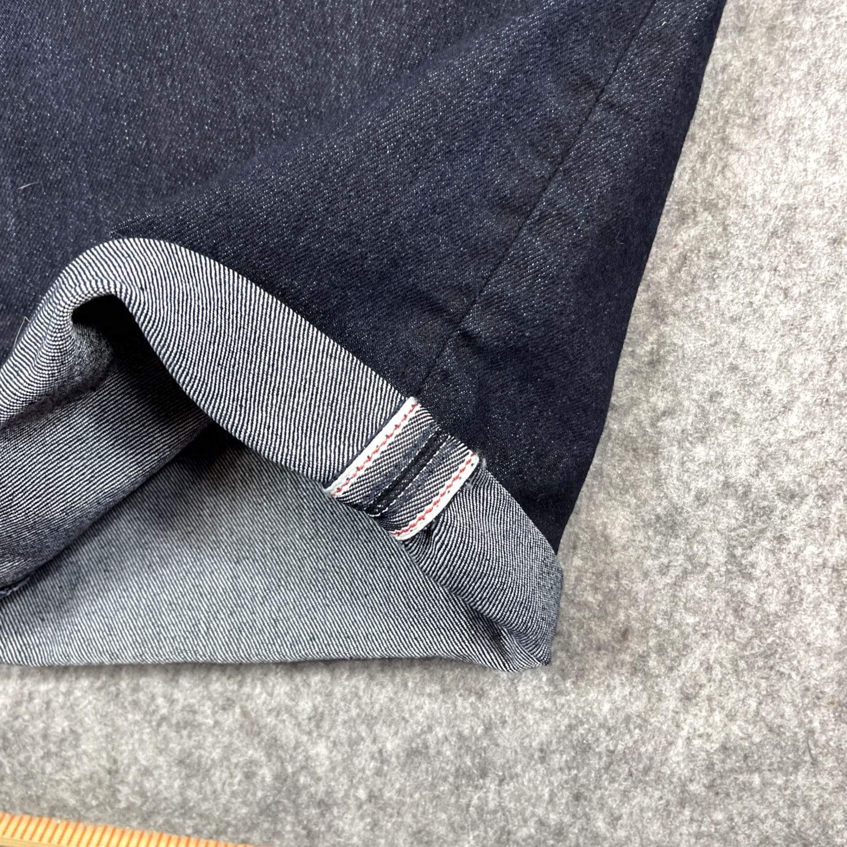 Denime MBX Denim Los Angeles Jeans Men 36X32 Straight Fit Blue Denim (meas. 38x32) NEW Size US 36 / EU 52 - 5 Thumbnail