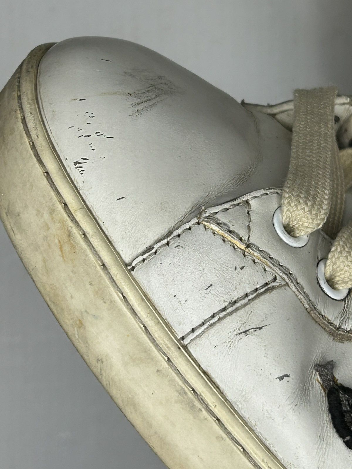 Gucci Gucci Ace Snake Embroidered Men's Shoes Size 43EU / 10US Size US 10 / EU 43 - 7 Thumbnail