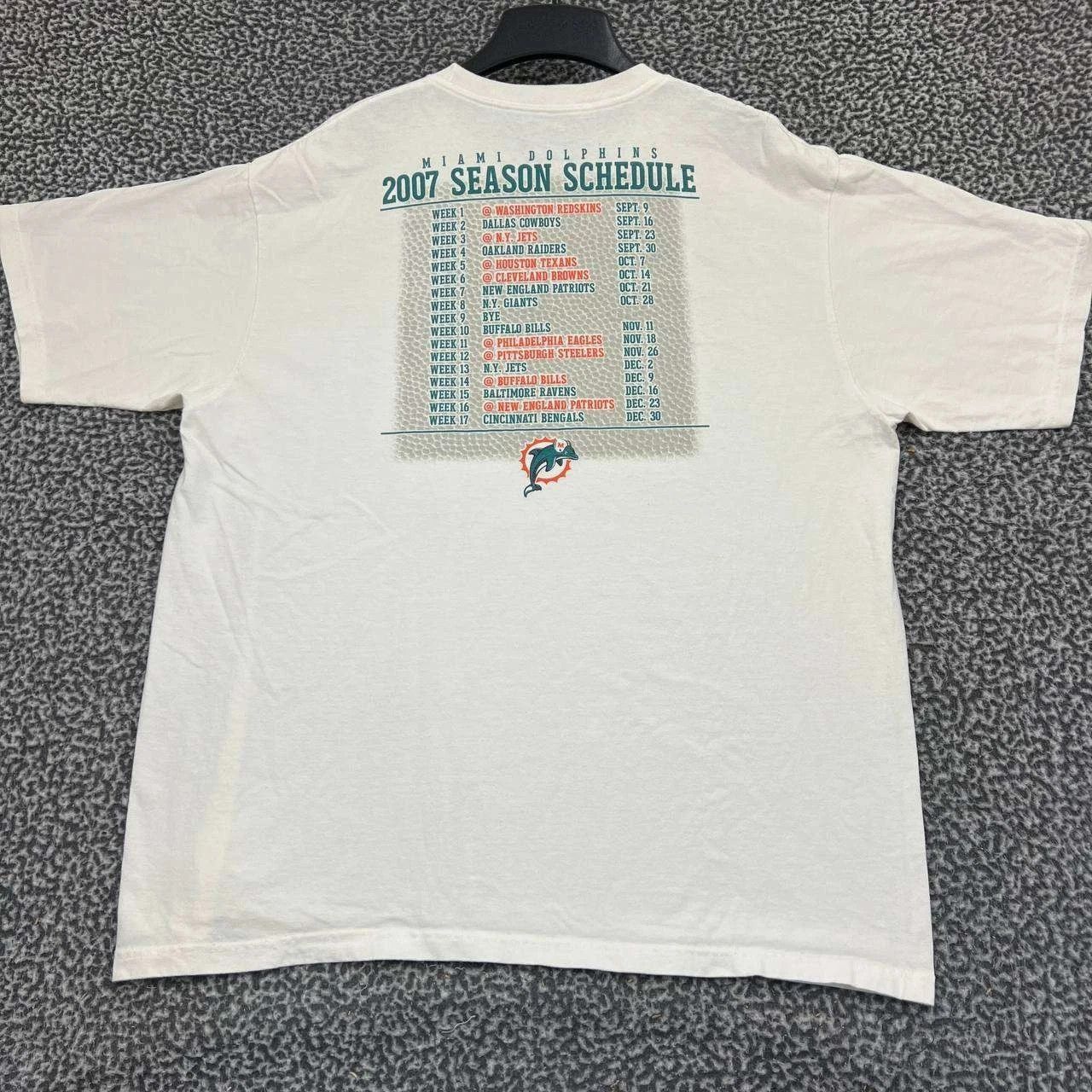 Reebok Miami Dolphins Shirt Men Reebok Short Sleeve Crew Neck XL Size US XL / EU 56 / 4 - 2 Thumbnail