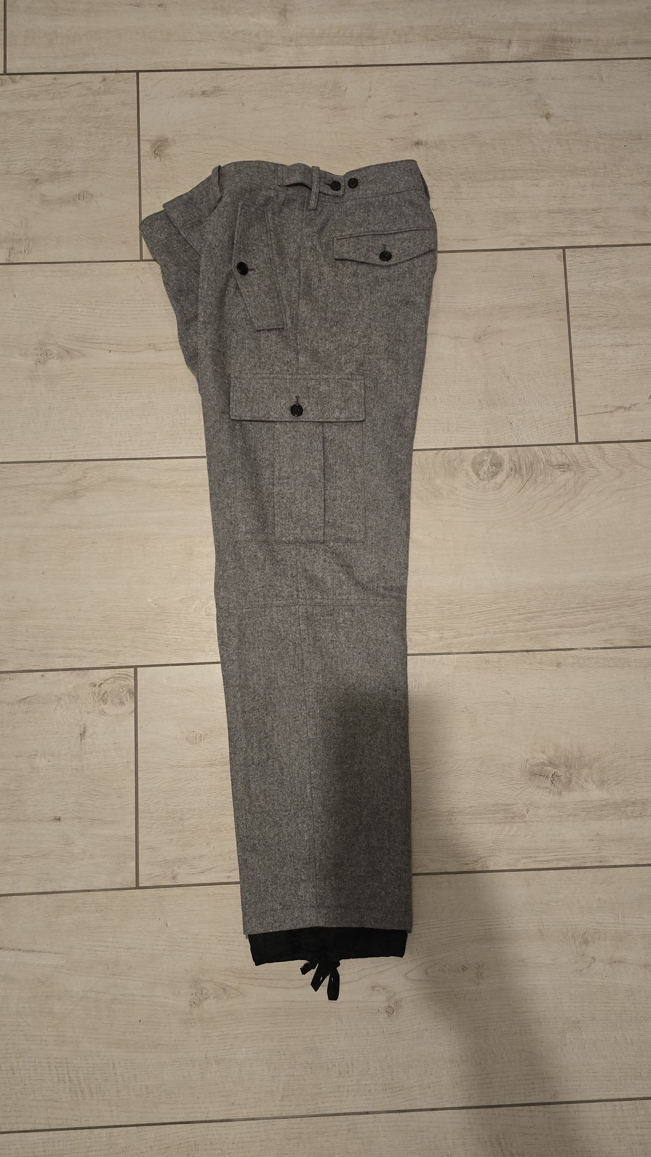 JW Anderson DOUBLE HEM CARGO TROUSERS Size US 34 / EU 50 - 3 Thumbnail