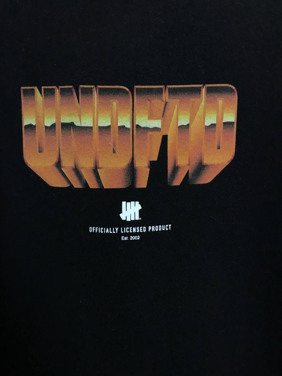 Undefeated Undefeated center logo streetwear tee Size US M / EU 48-50 / 2 - 3 Thumbnail