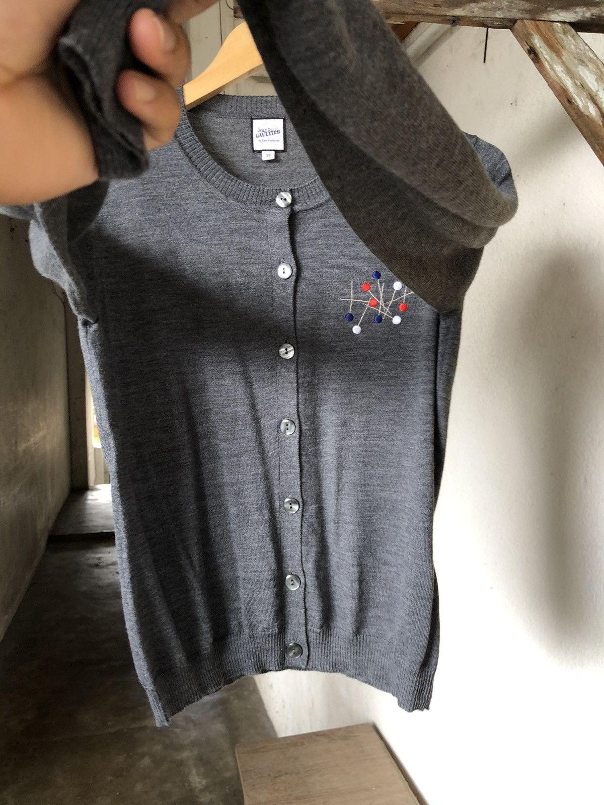 Jean Paul Gaultier Jean Paul Gaultier Knit Button Cardigan Size XS / US 0-2 / IT 36-38 - 7 Thumbnail
