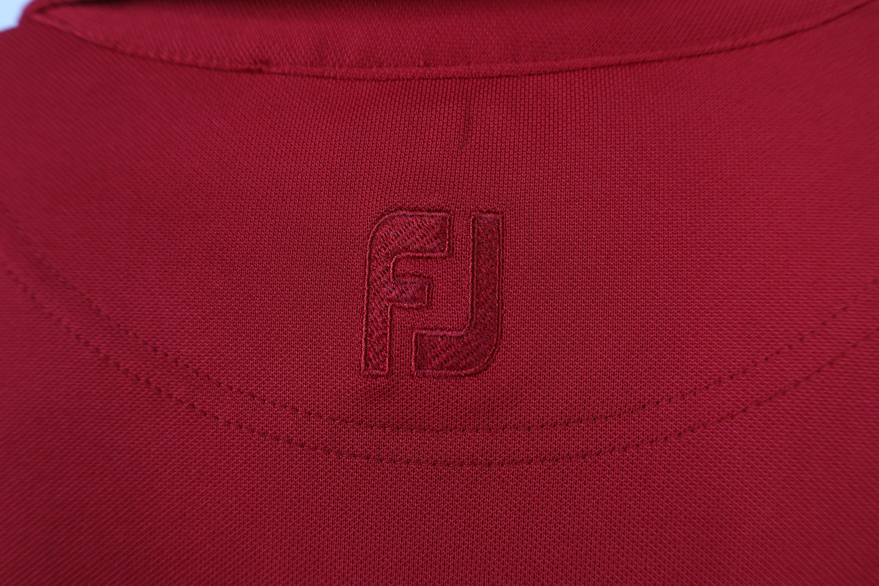 Footjoy FootJoy Embroidered Knit Stretch Collared Golf Polo Shirt Size US L / EU 52-54 / 3 - 9 Thumbnail