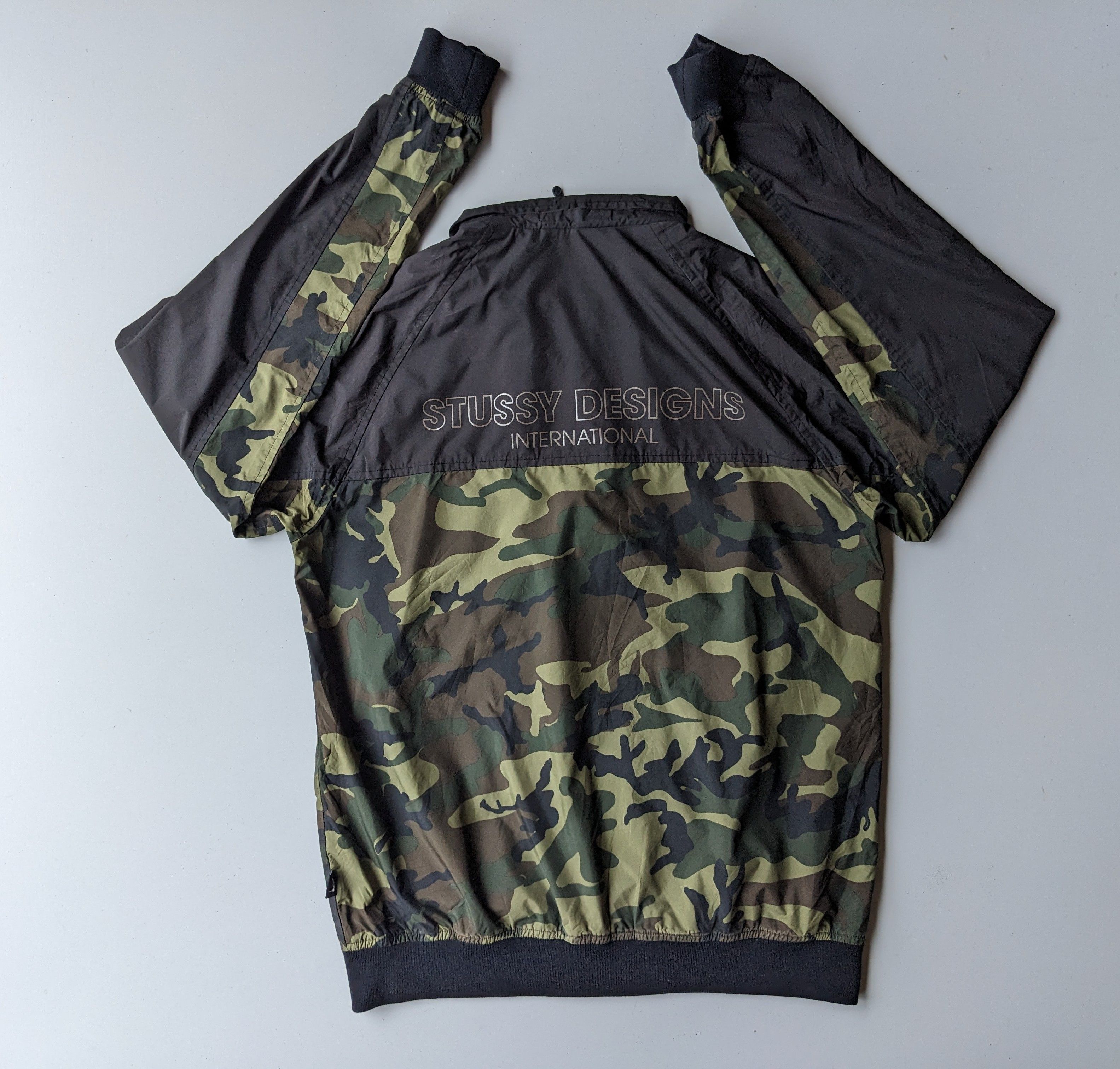 Stussy Vintage Stussy International camo windbreaker Size US L / EU 52-54 / 3 - 2 Thumbnail