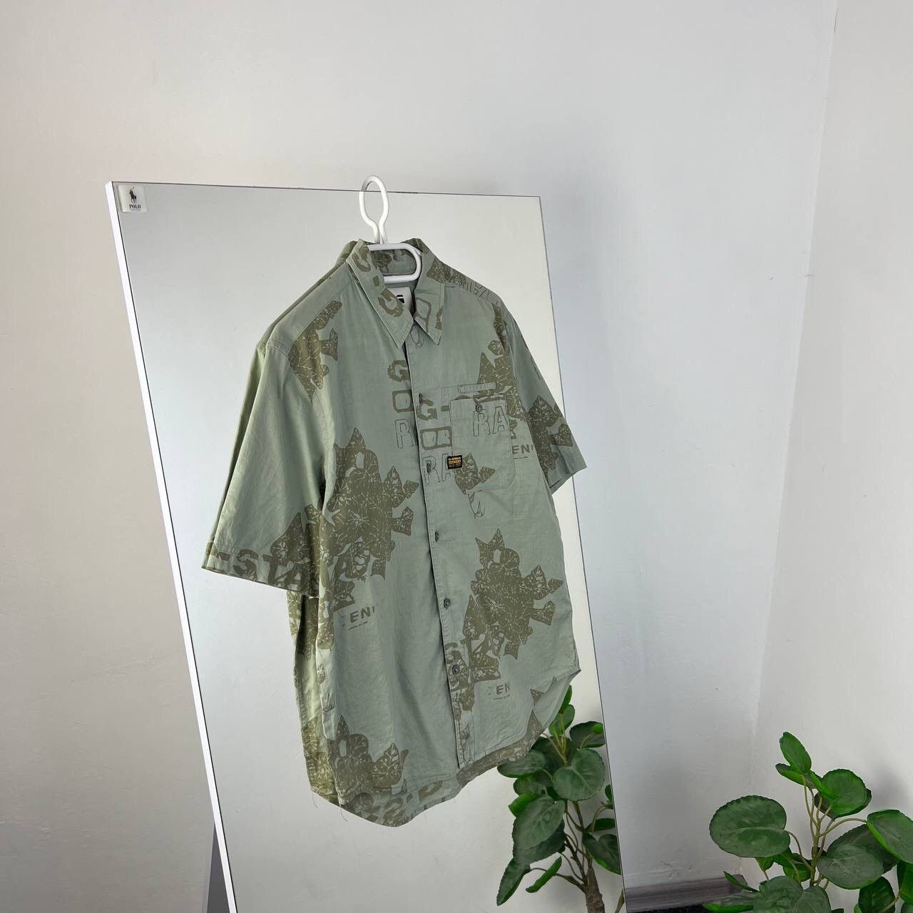 G-Star G Star Raw Shirt Button Up Y2K Style Pixel Japanese Size US S / EU 44-46 / 1 - 1 Thumbnail
