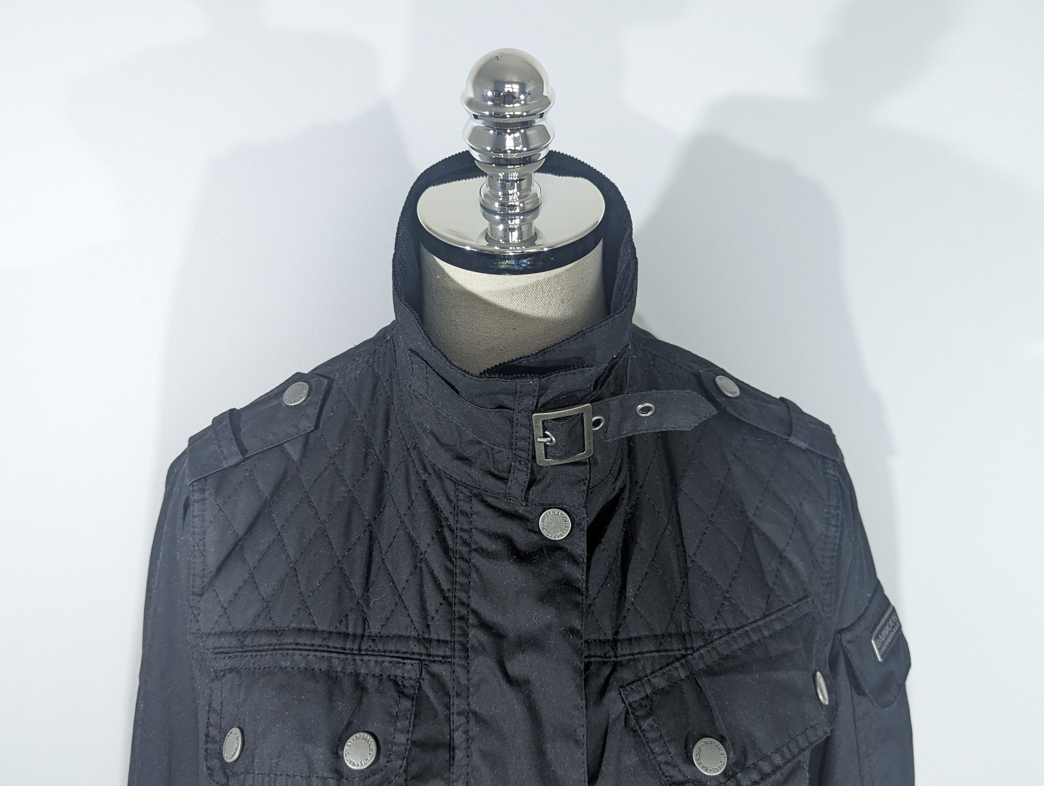 Barbour Barbour Dera Wax International Jacket Motorcycle Clothing Size XL / US 12-14 / IT 48-50 - 2 Thumbnail