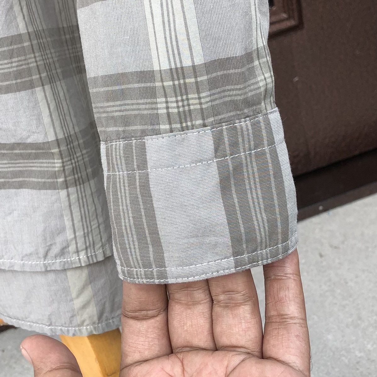 Burberry Burberry London Men’s Checked Long Sleeve Size US L / EU 52-54 / 3 - 7 Thumbnail