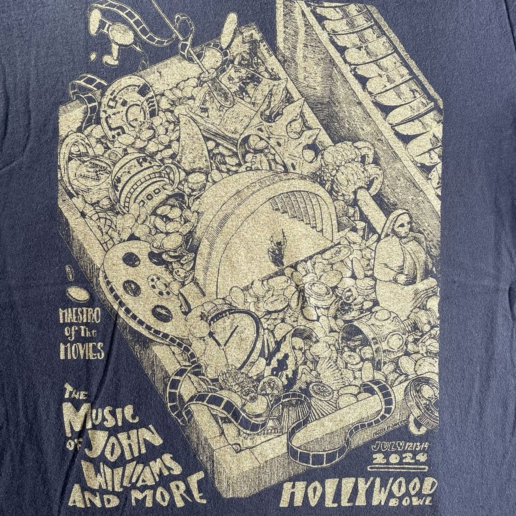 Vintage LA Phil Shirt Mens Large John Williams Maestro Of The Movies Size US L / EU 52-54 / 3 - 2 Thumbnail
