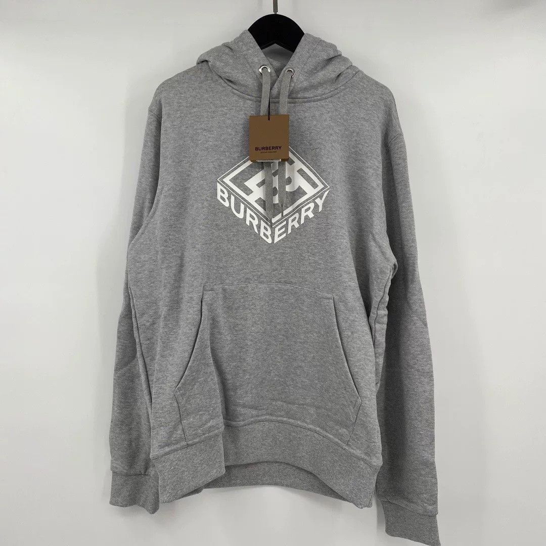 Burberry Burberry Gray Hoodie XS Men Size US XS / EU 42 / 0 - 1 Thumbnail