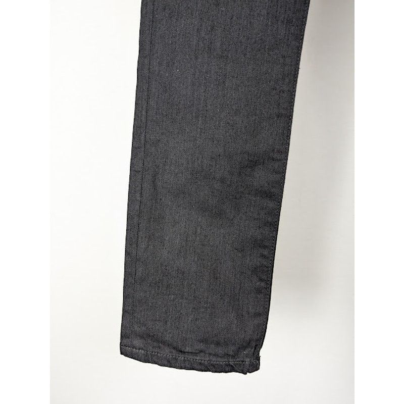 Saint Laurent Paris o1rshd1 SK 5P Low Wash Jeans in Worn Black Size US 27 - 5 Thumbnail