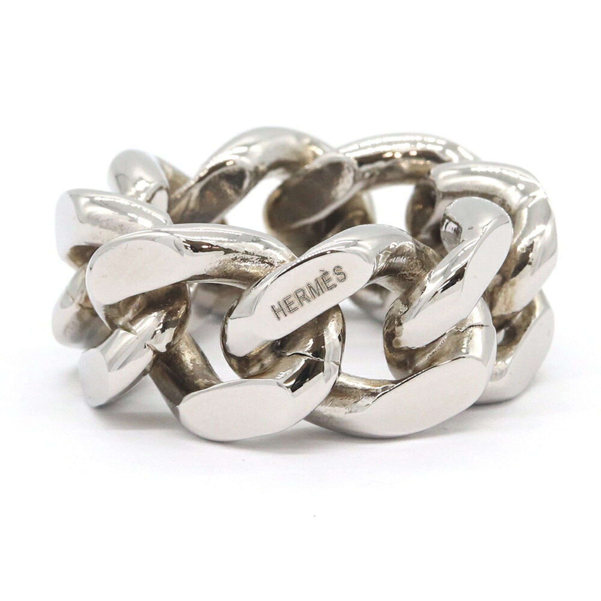 Hermes Hermes Scarf Ring, Silver Metal Clip, Stole, Shawl, Women's HERMES Size ONE SIZE - 1 Thumbnail