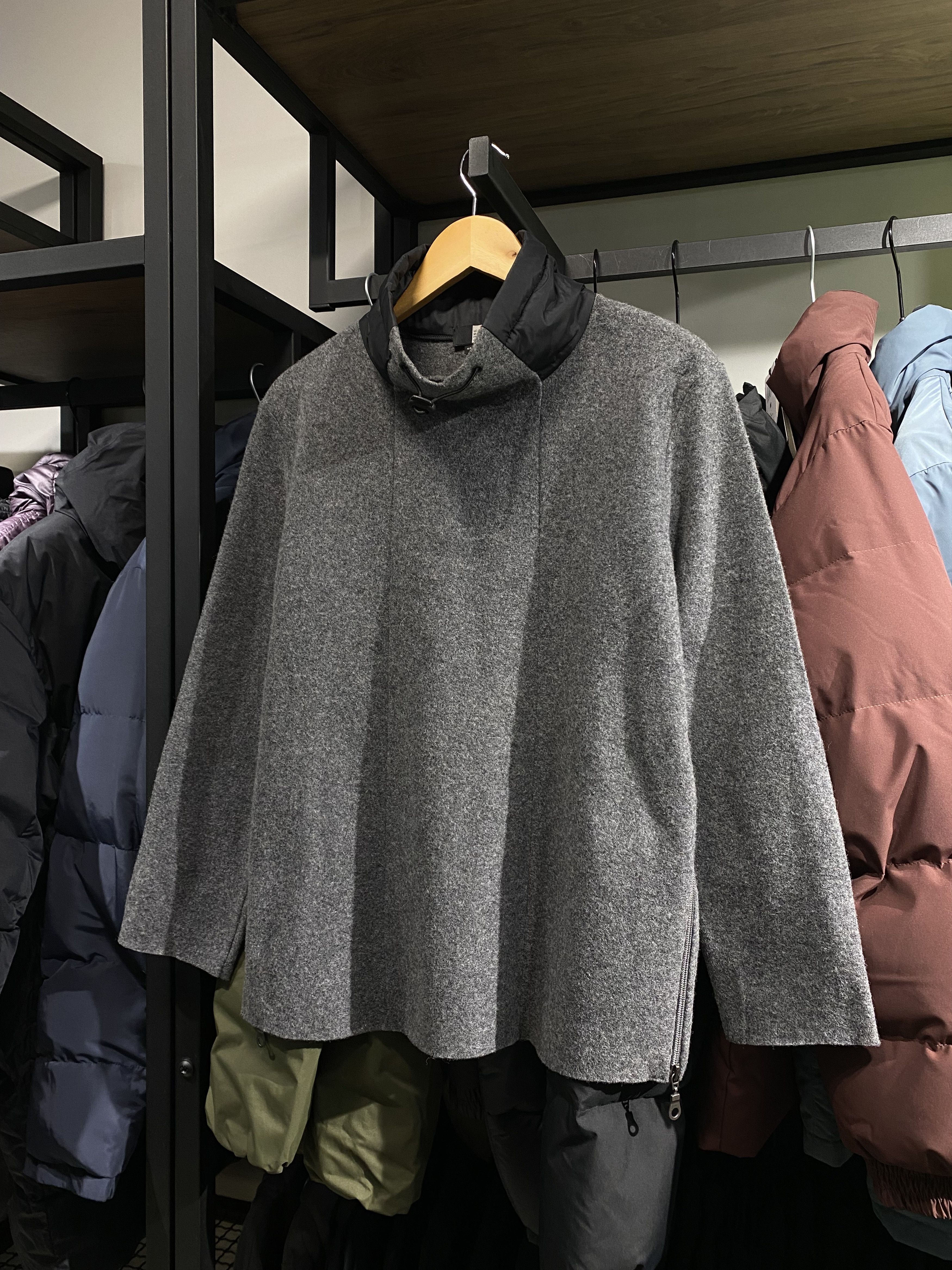 Marithe + Francois Girbaud Vintage Marithe + Francois Girbaud nylon wool zip sweater Size M / US 6-8 / IT 42-44 - 4 Thumbnail