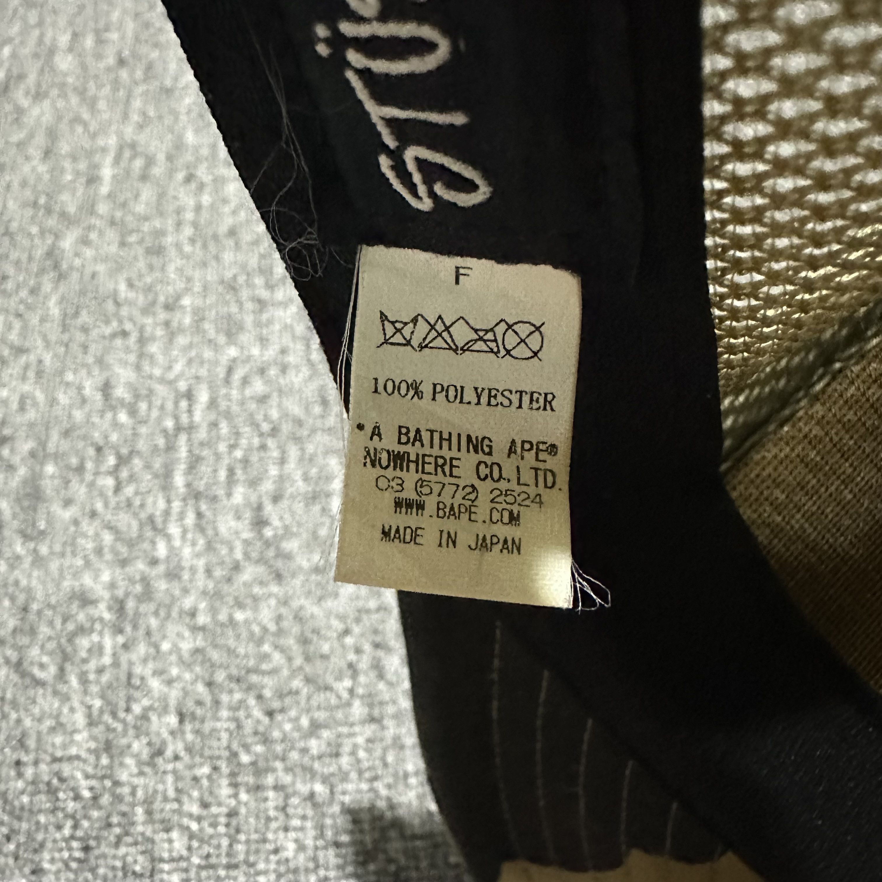 Bape × Stussy Bape x Stussy Trucker Hat Size ONE SIZE - 6 Thumbnail