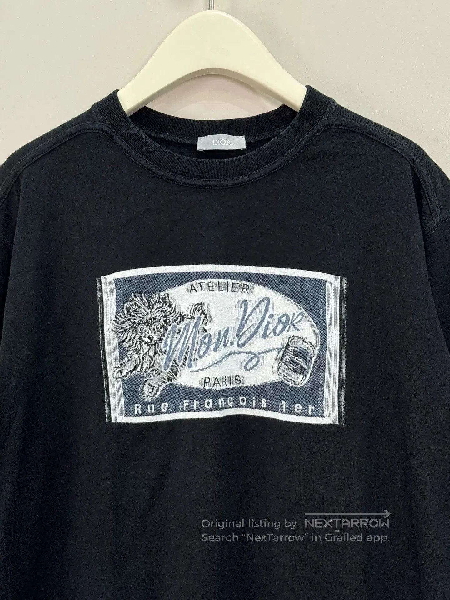 Dior Dior Black Stamp Graphic Short Sleeve T-Shirt. Size US S / EU 44-46 / 1 - 3 Thumbnail