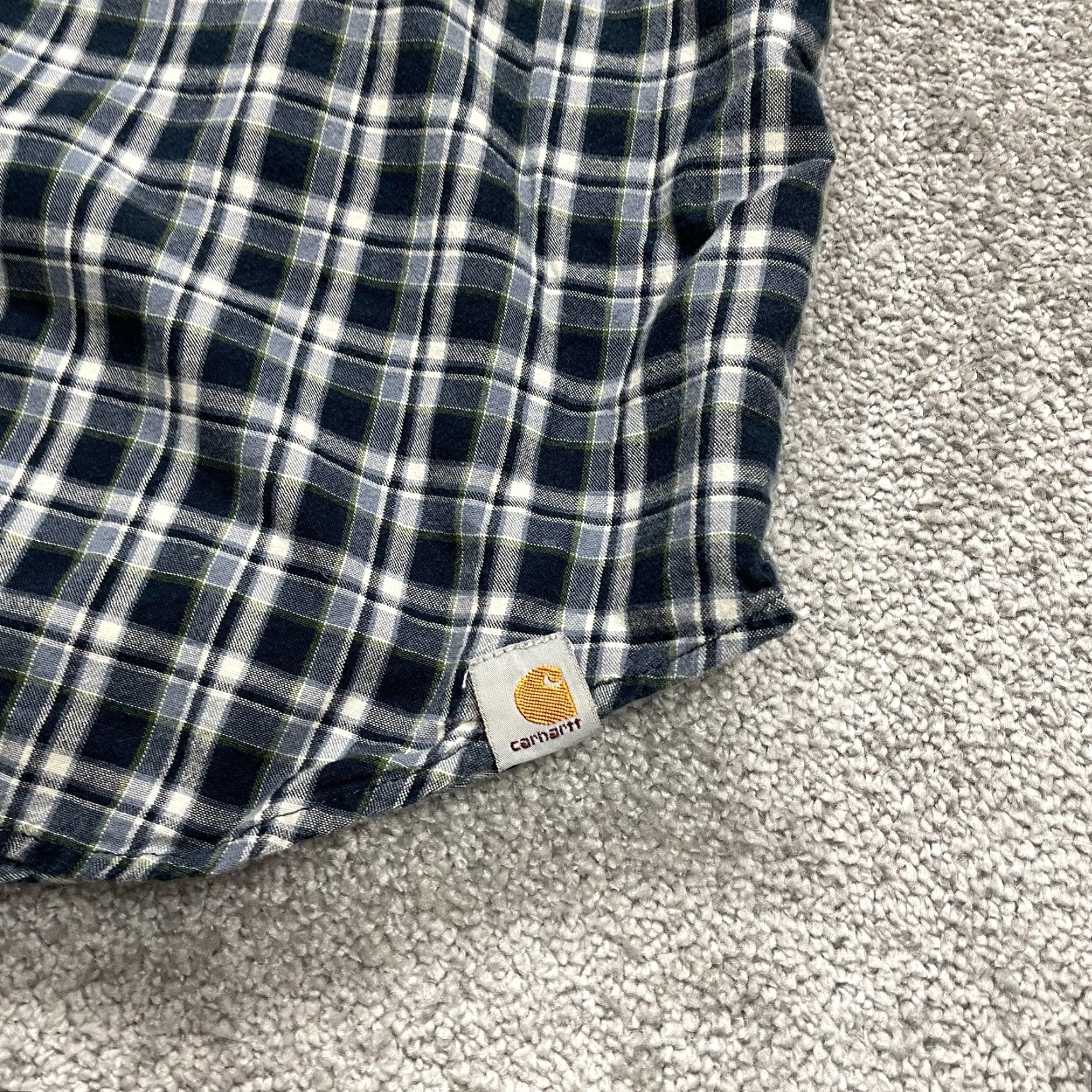 Carhartt Carhartt Flannel Shirt Mens XL Multicolor Plaid Short Sleeve Casual Top Size US XL / EU 56 / 4 - 4 Thumbnail