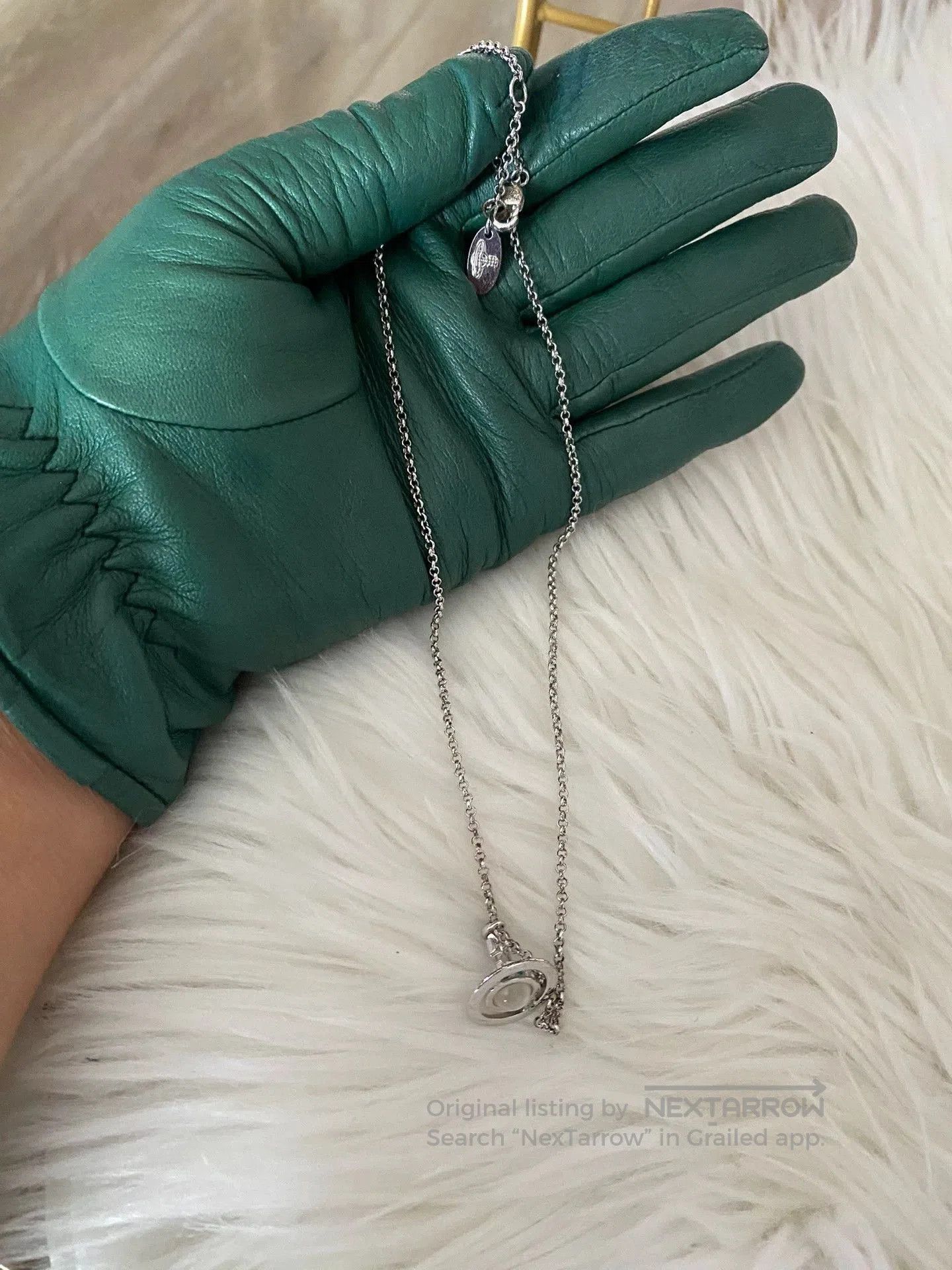 Vivienne Westwood Vivienne Westwood Silver Orb Necklace Small. Size ONE SIZE - 5 Thumbnail