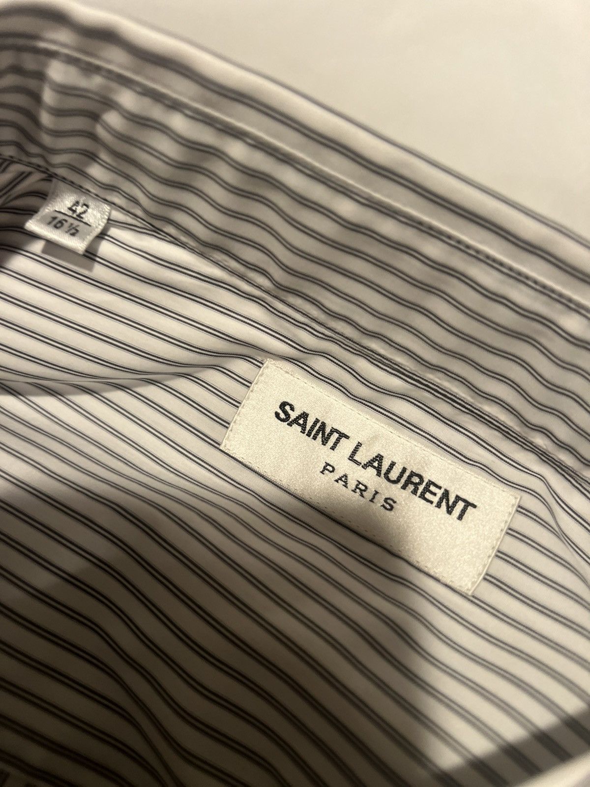 Saint Laurent Paris Saint Laurent lightweight shirt. 42/16.5. $1090 Size US L / EU 52-54 / 3 - 8 Thumbnail
