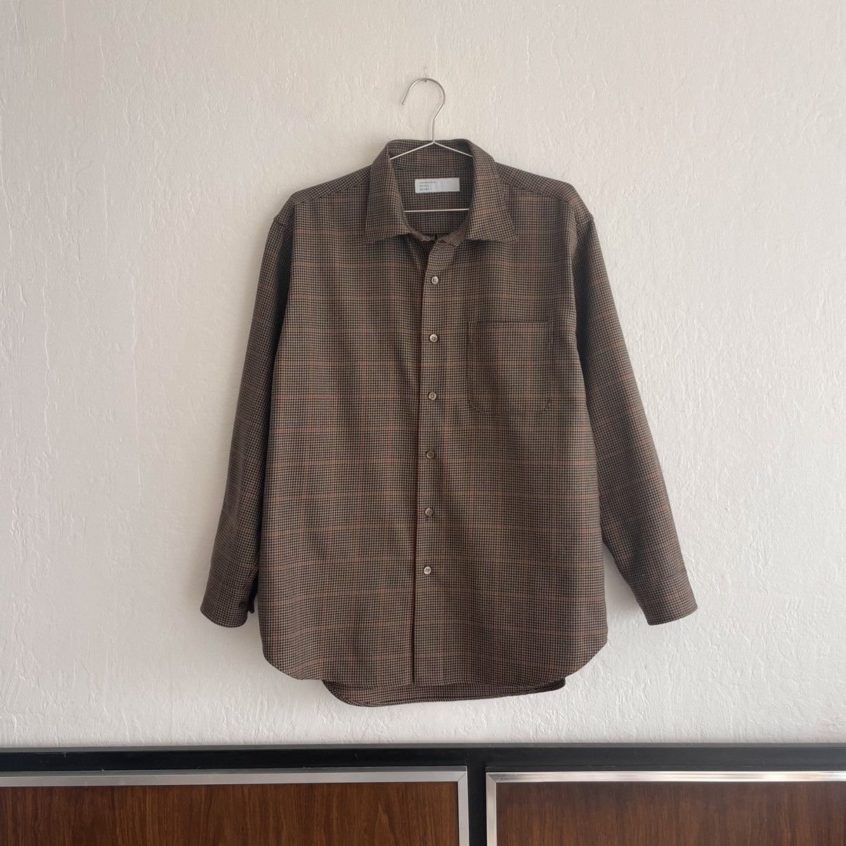 International Gallery x Beams Wool Dress Shirt