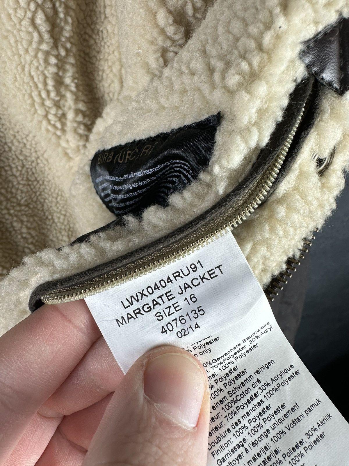 Barbour × Designer Barbour International Margate Wax Jacket Size XL / US 12-14 / IT 48-50 - 17 Thumbnail