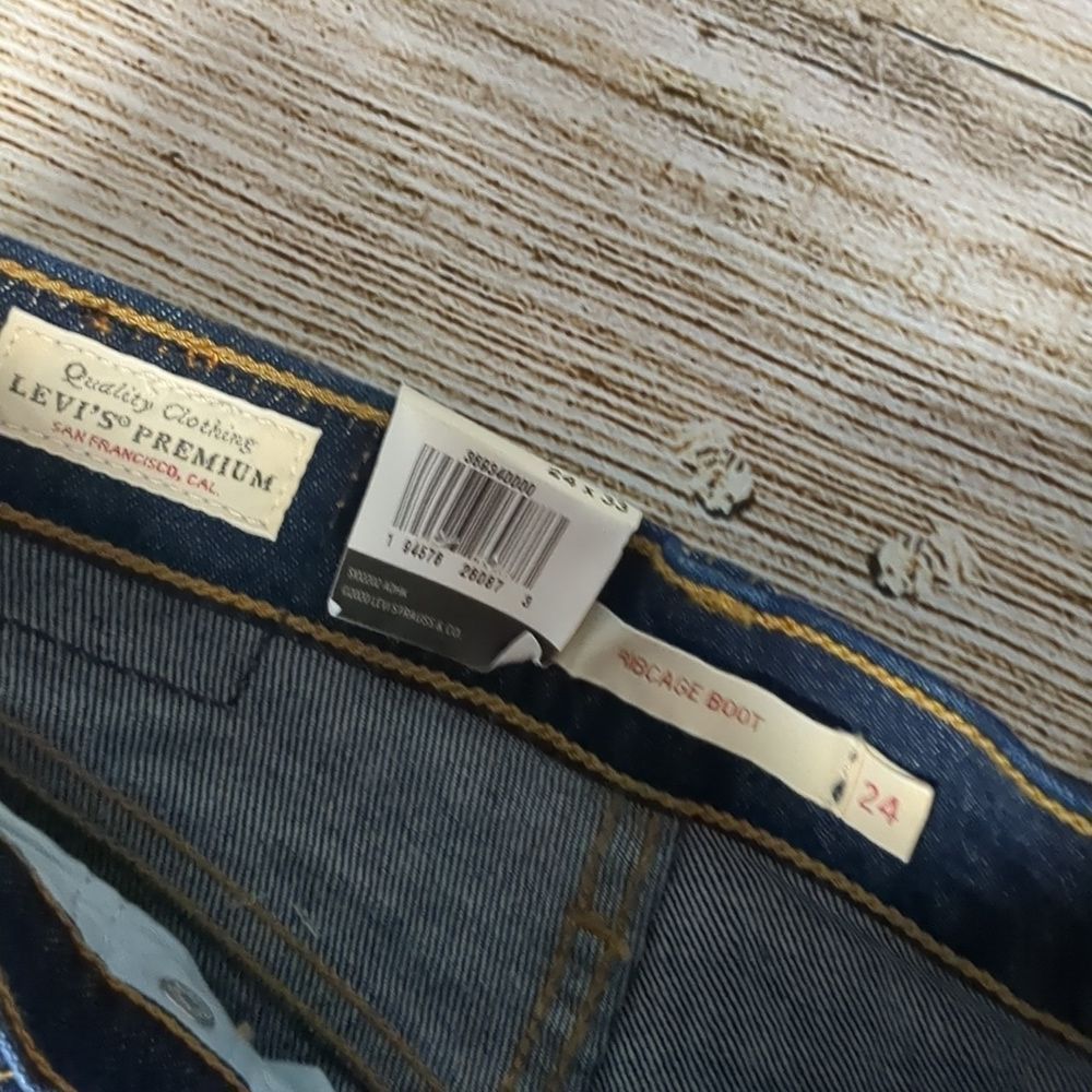 Levi's Levi's premium ribcage button fly bootcut jeans soS 24x33 Size 24" / US 00 / IT 34 - 5 Thumbnail
