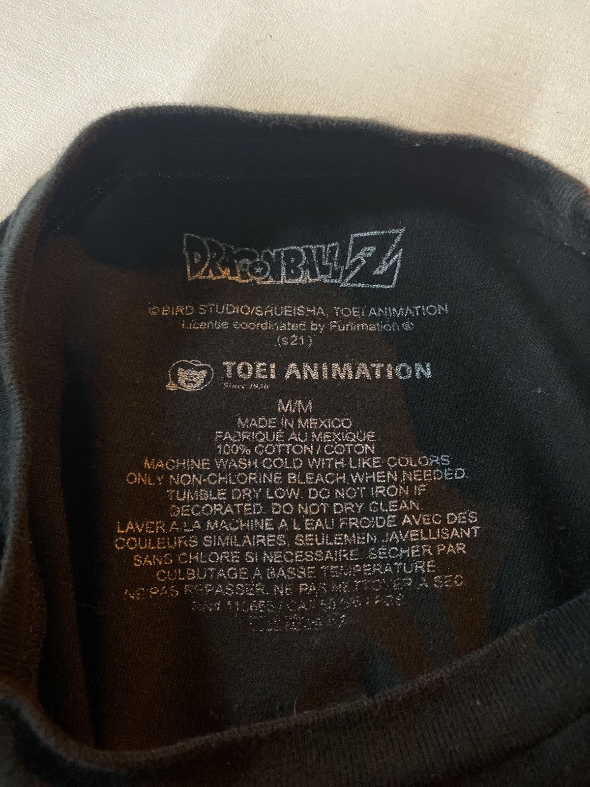 Cartoon Network Dragonball Z sun faded shirt Size US S / EU 44-46 / 1 - 11 Thumbnail