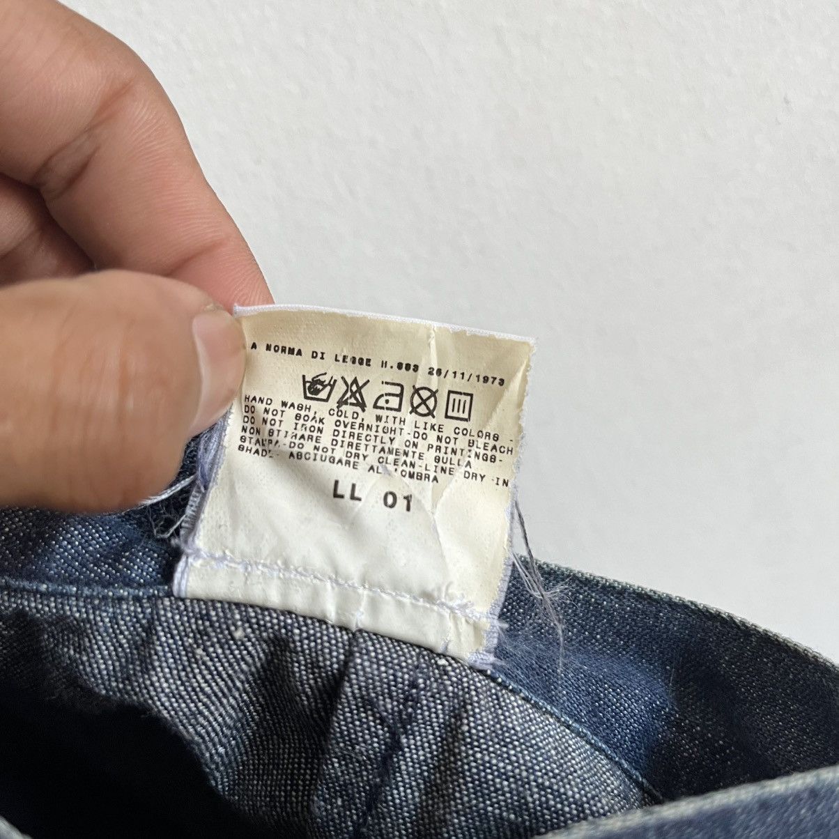 Versace Jeans Couture VTG VERSACE JEANS COURTURE INDIGO DENIM SKIRT Size 26" / US 2 / IT 38 - 10 Thumbnail