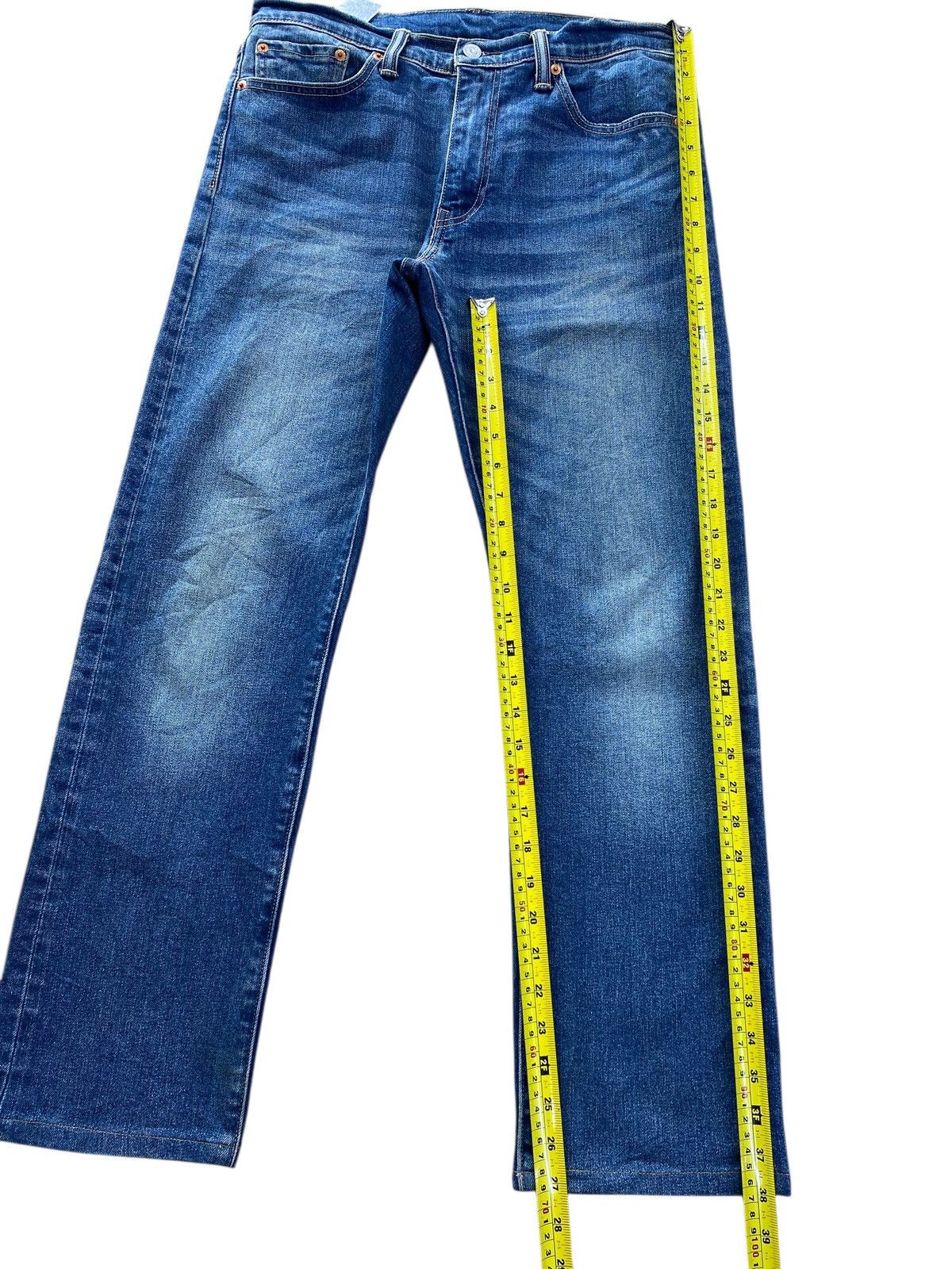 Levi's Levi’s Faded Blue Wash Whiskered Style Skinny Jeans Size US 32 / EU 48 - 8 Thumbnail