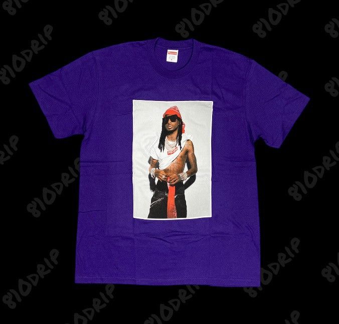 Supreme Supreme Playboi Carti Photo Tee - Purple (M) Size US M / EU 48-50 / 2 - 1 Thumbnail