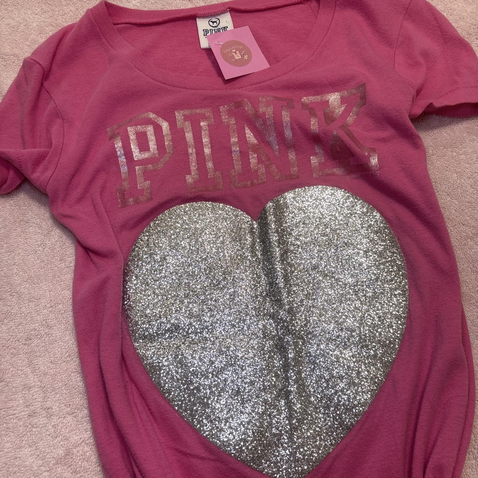 Pink y2k PINK victoria's secret baby tee Size S / US 4 / IT 40 - 4 Thumbnail