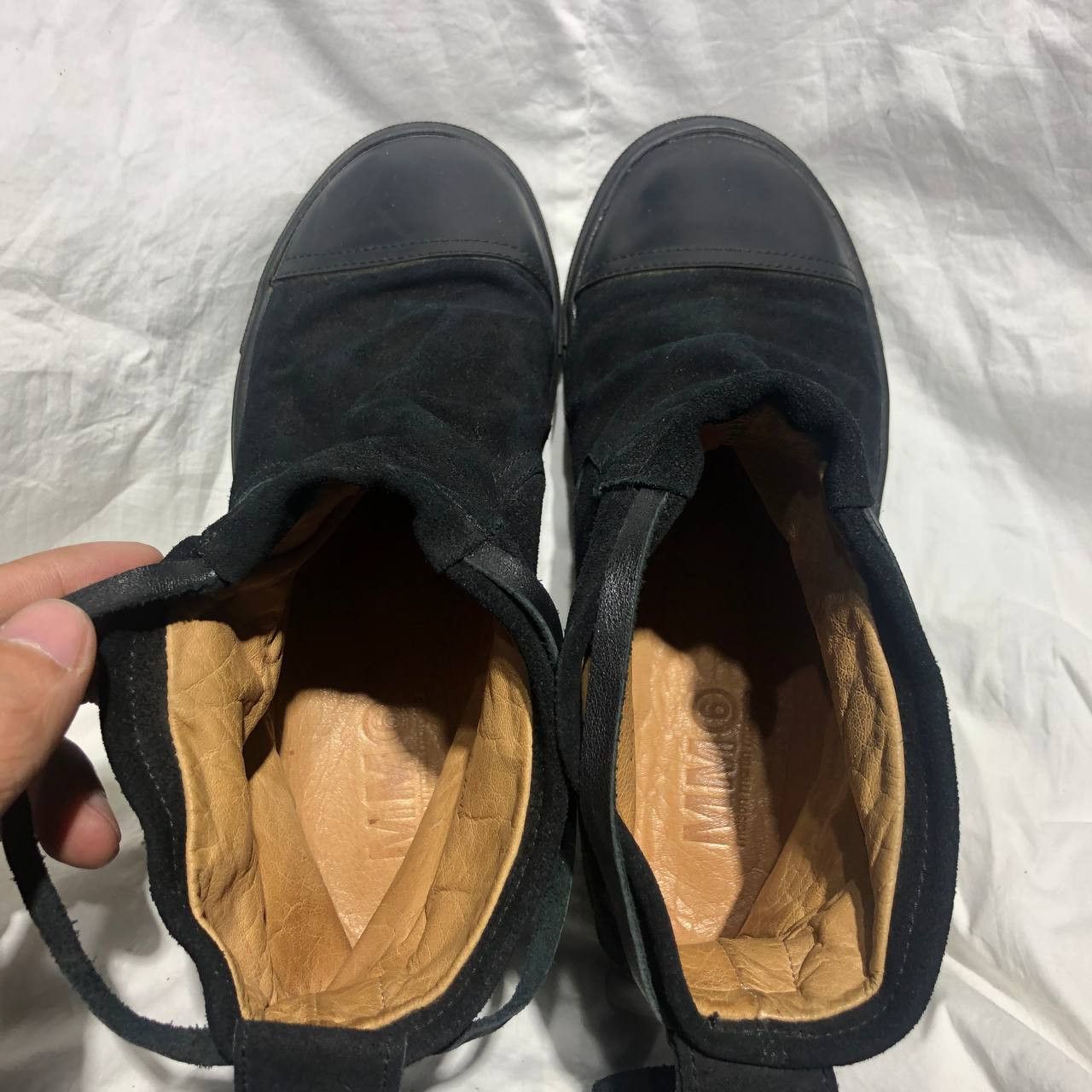 Maison Margiela Maison Margiela MM6 Suede Mid top sneakers Size US 4 / IT 34 - 4 Thumbnail