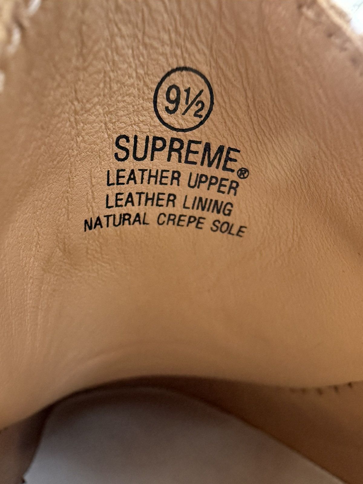 Clarks × Supreme 2025 Clarks Originals Wallabee Supreme Silver Reflective Size US 9.5 / EU 42-43 - 12 Thumbnail