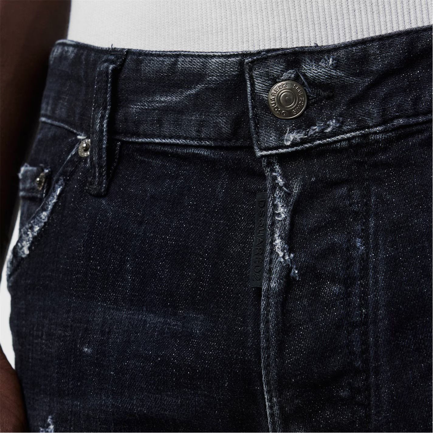 Dsquared2 o1g2r1mq0426 Cool Guy Slim Jeans in Dist Black Size US 30 / EU 46 - 4 Thumbnail