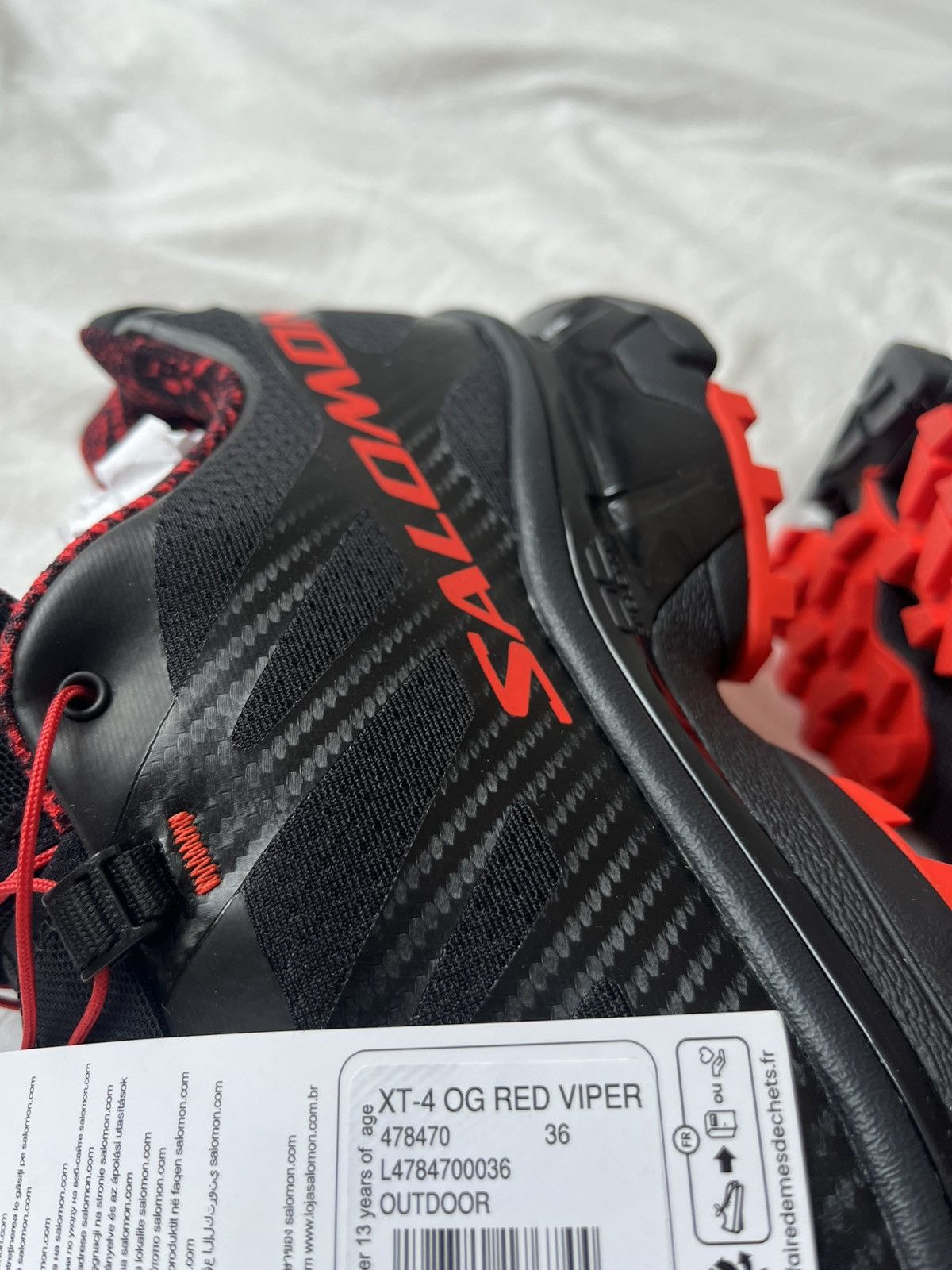 Salomon Salomon Red Viper Shoes Size US 12 / EU 45 - 3 Thumbnail