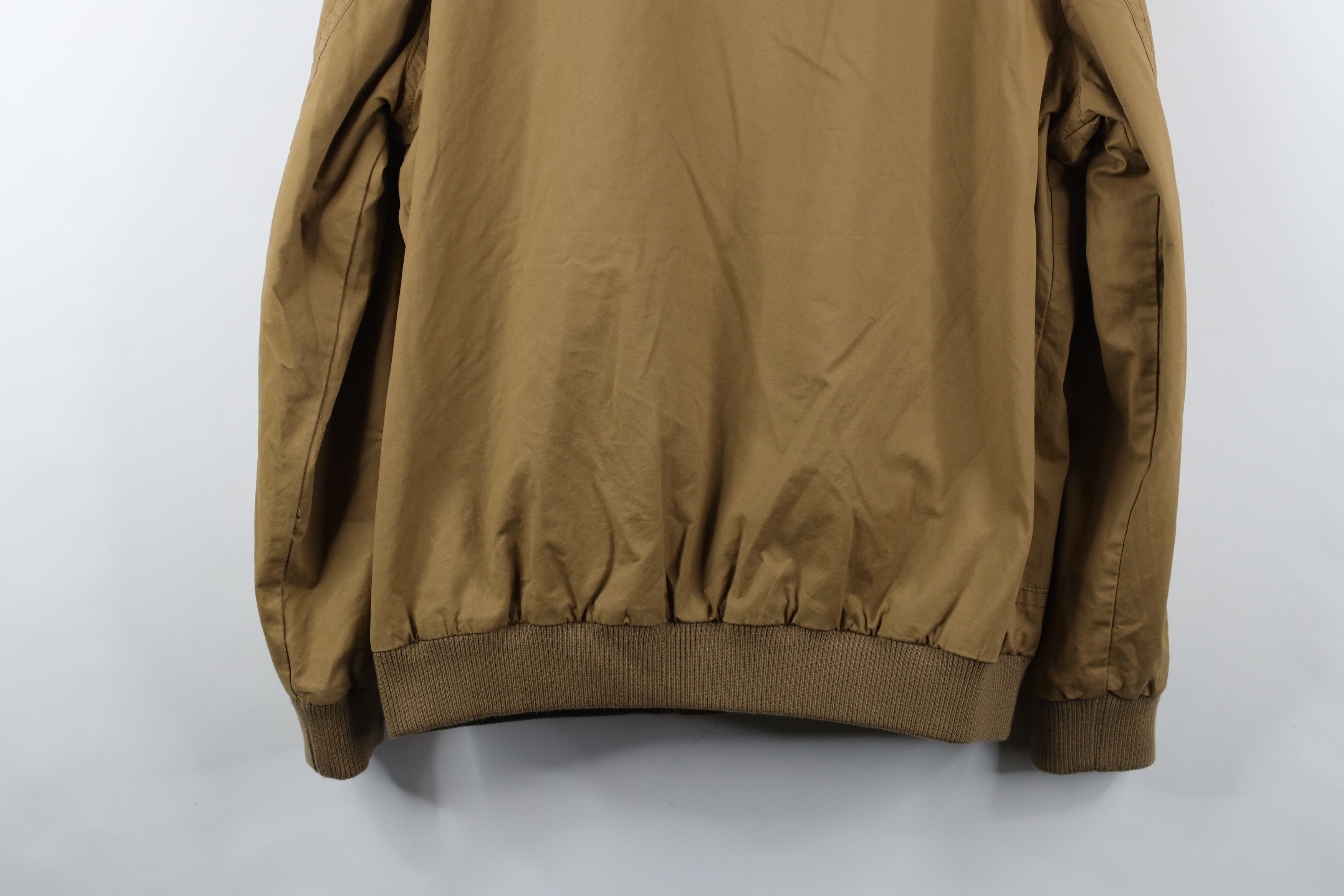 Vintage Orton Brothers Distressed Lined Full Zip Bomber Jacket Brown Size US M / EU 48-50 / 2 - 14 Thumbnail