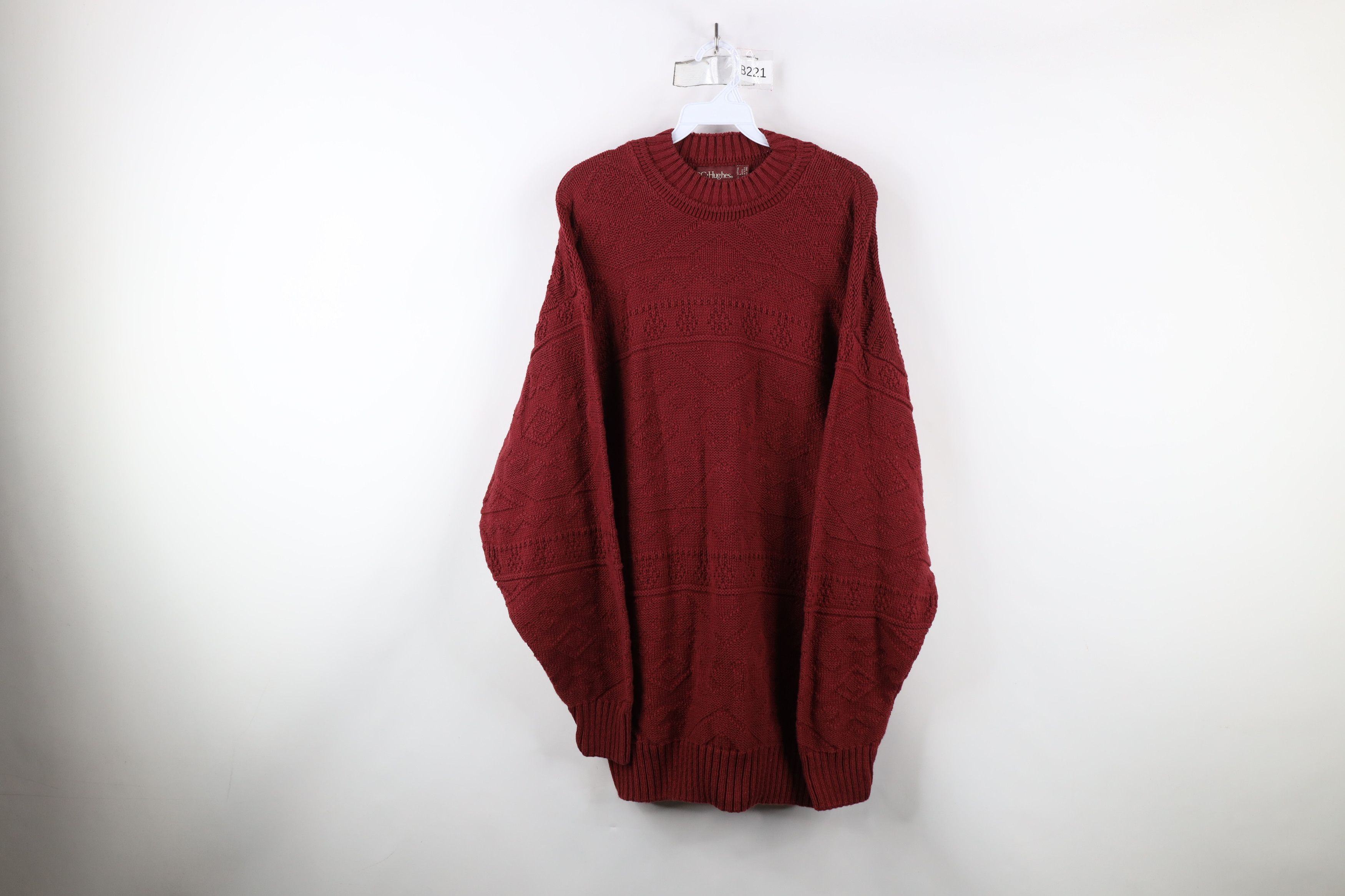 Vintage Vintage 90s Streetwear Southwestern Fiesta Knit Sweater USA Size US L / EU 52-54 / 3 - 1 Thumbnail