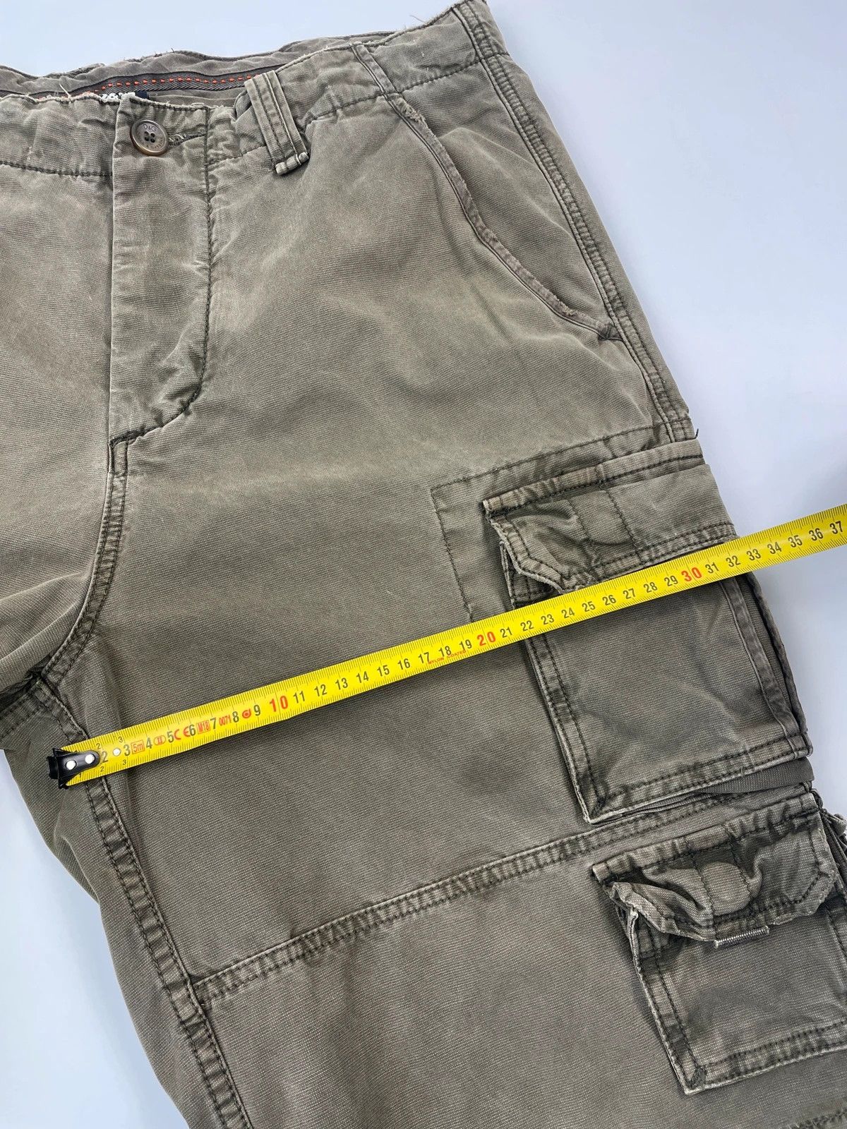 Dolce & Gabbana Dolce Gabbana FW2006 Cargo Military Short Army Khaki Green Size US 34 / EU 50 - 10 Thumbnail