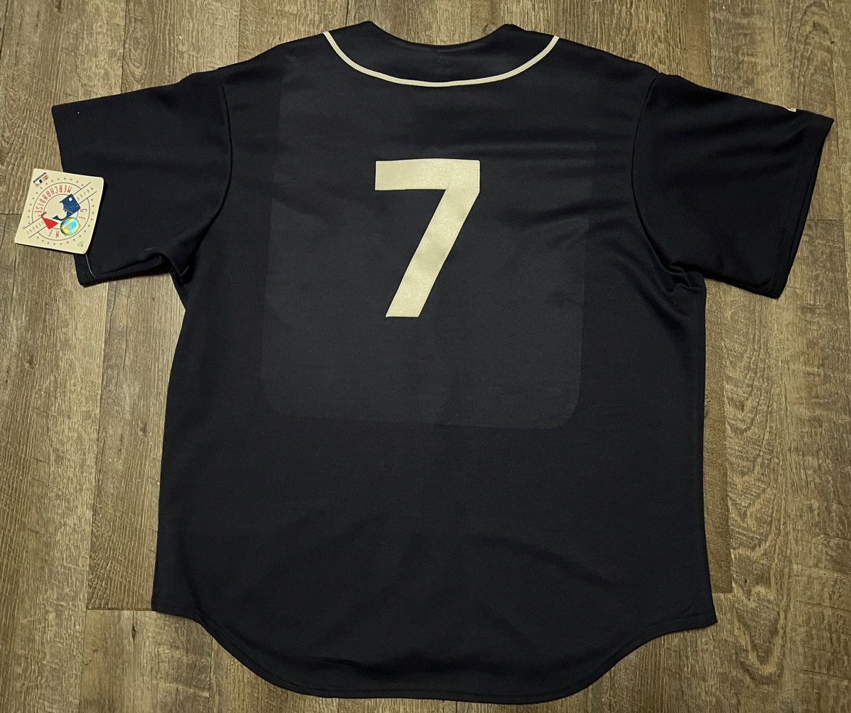 New York Yankees × Vintage Vintage Mickey Mantle Signature Yankees Majestic Jersey XL Size US XL / EU 56 / 4 - 5 Thumbnail