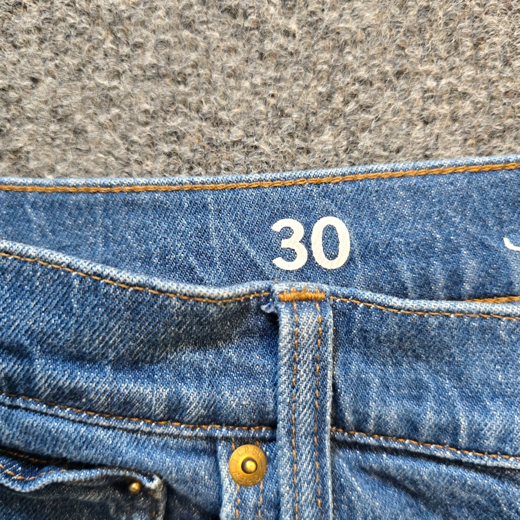 J.Crew J.CREW Jeans Womens 30 Blue 9 Inch Denim Boot Crop Medium Wash Capsule Casual Shirt/Jeans? Size 30" / US 8 / IT 44 - 4 Thumbnail