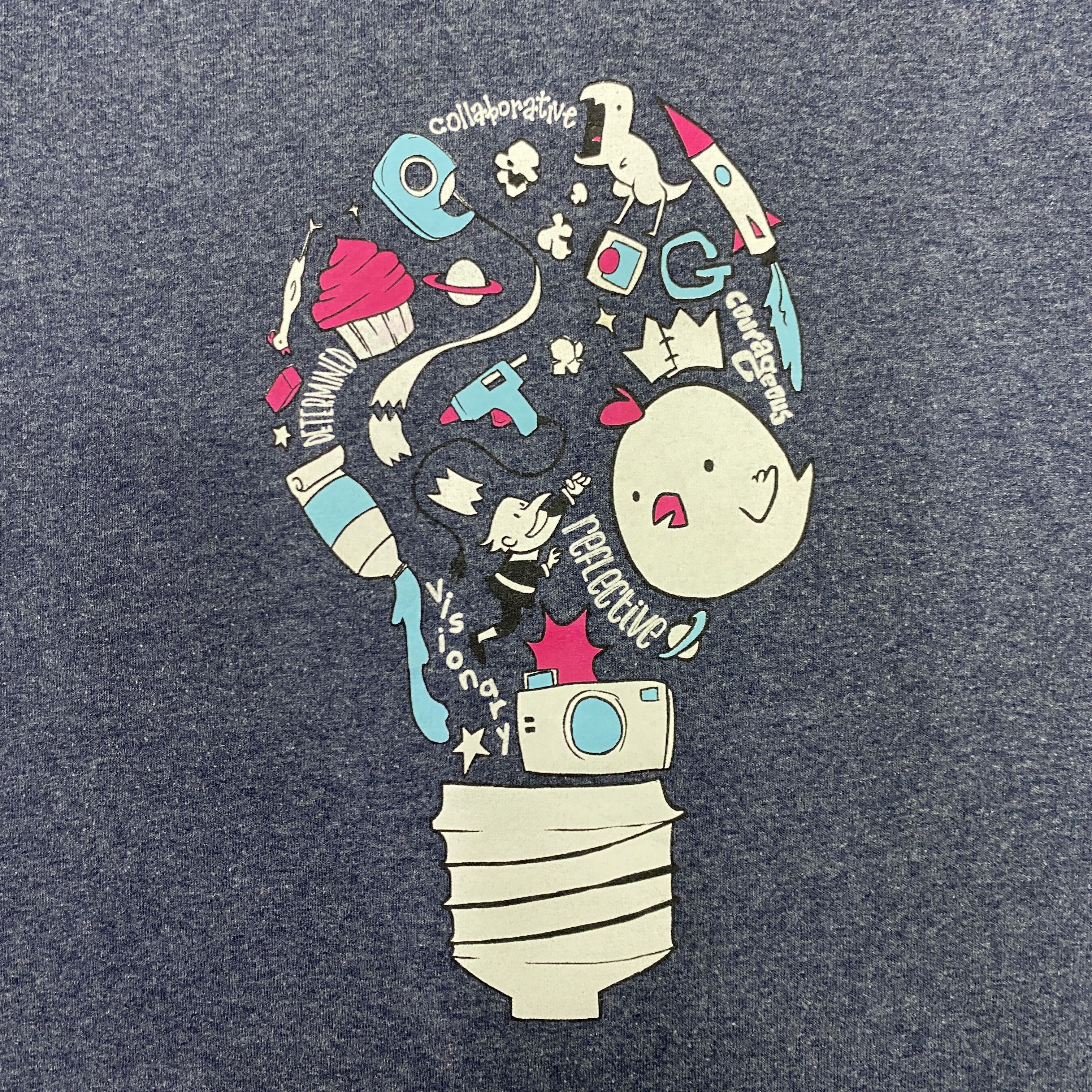 Vintage Vintage Innovation Camp for Kids Staff T-Shirt - J099 Size US S / EU 44-46 / 1 - 3 Thumbnail