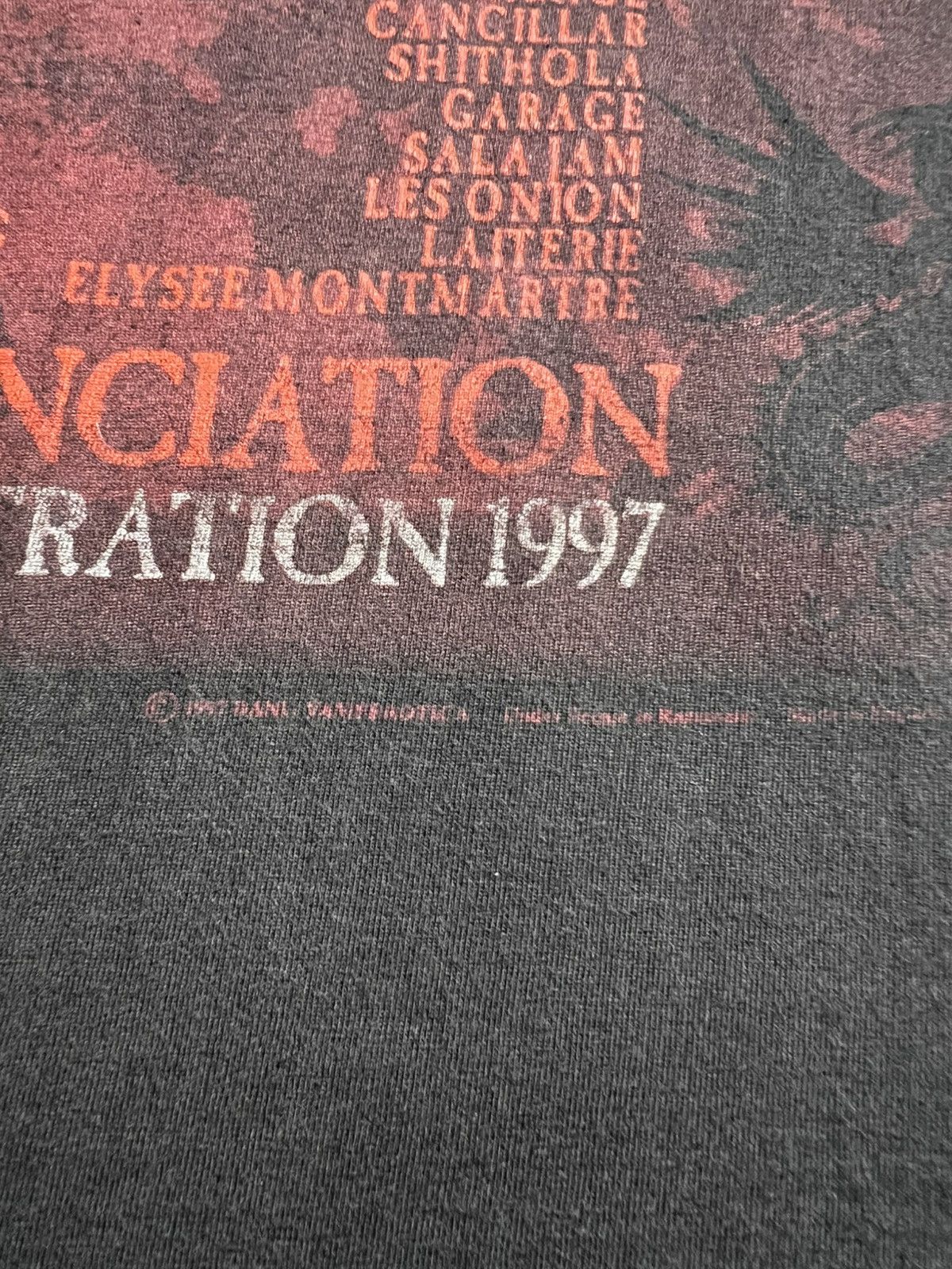 Vintage Vintage Cradle Of Filth Tour 1997’s T-Shirt Size US XL / EU 56 / 4 - 18 Thumbnail