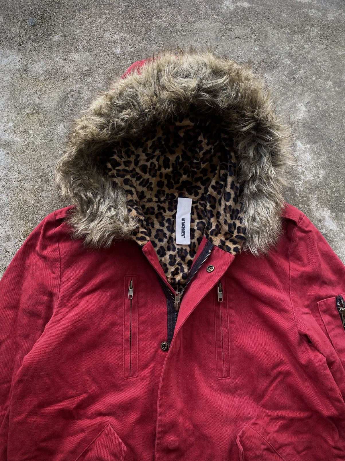 If Six Was Nine × Japanese Brand × Le Grande Bleu (L.G.B.) ATTACHMENT LEOPARD PUNK GOTHIC FUR JACKET Size US M / EU 48-50 / 2 - 2 Thumbnail