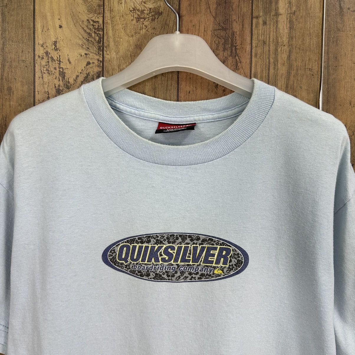Quiksilver Quiksilver Center Logo Vintage Tshirt A746 Size US M / EU 48-50 / 2 - 2 Thumbnail