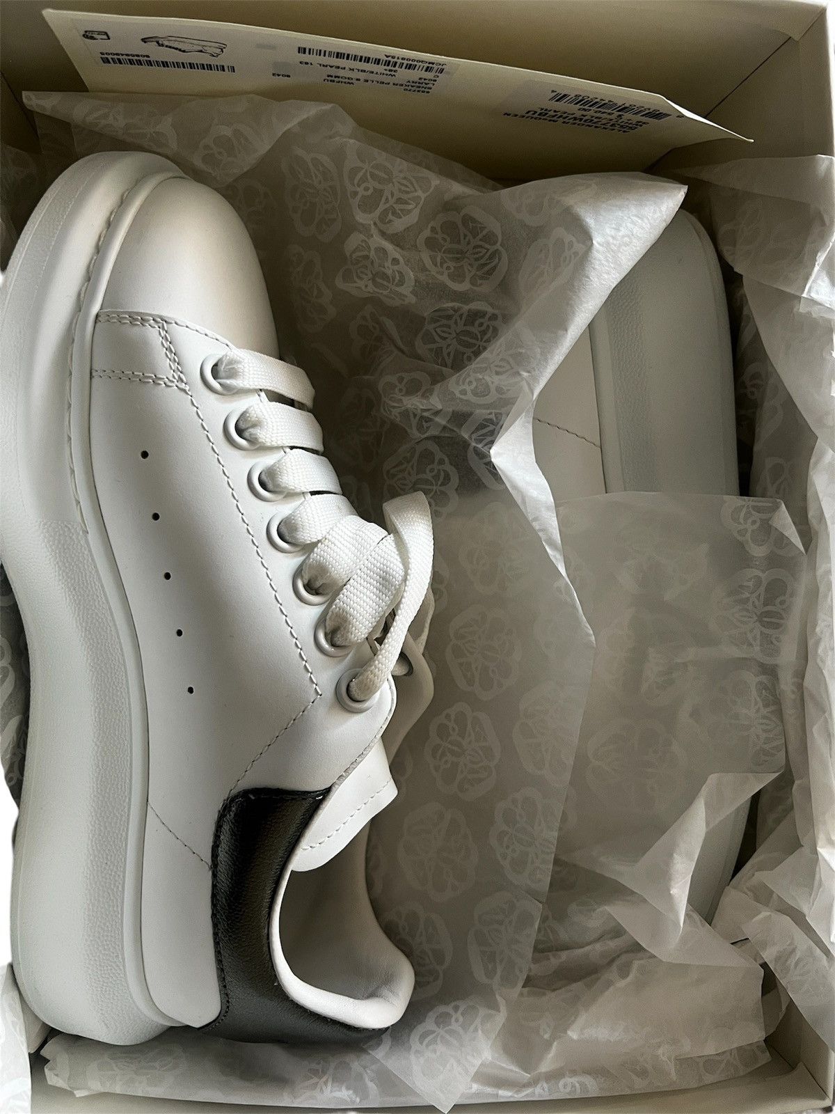 スニーカー alexander mcqueen SNEAKER (553680WIAC8 1000) Alexander McQueen Alexander Mcqueen Man Sneakers 553680WIAC8